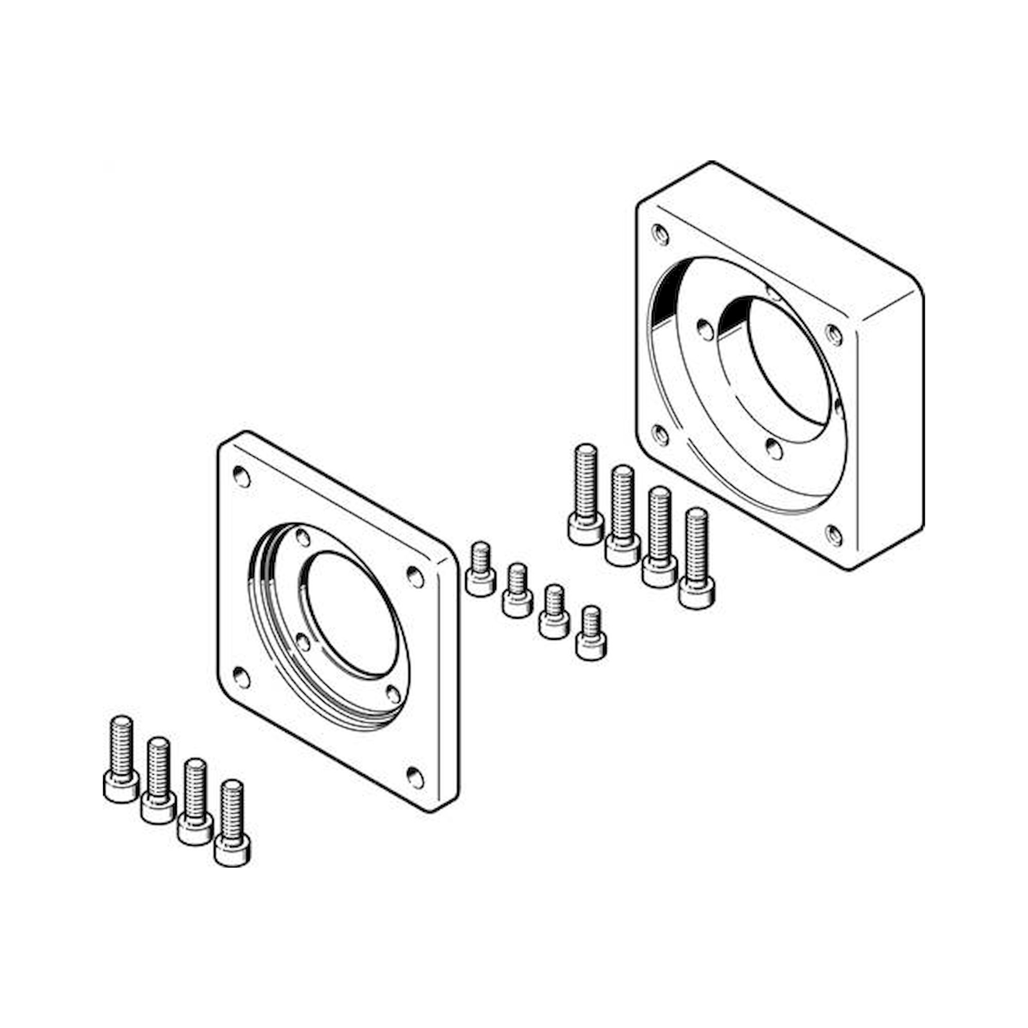 Festo Eamf-A-64B-60G/H-S1 (2256289) Motor Flange