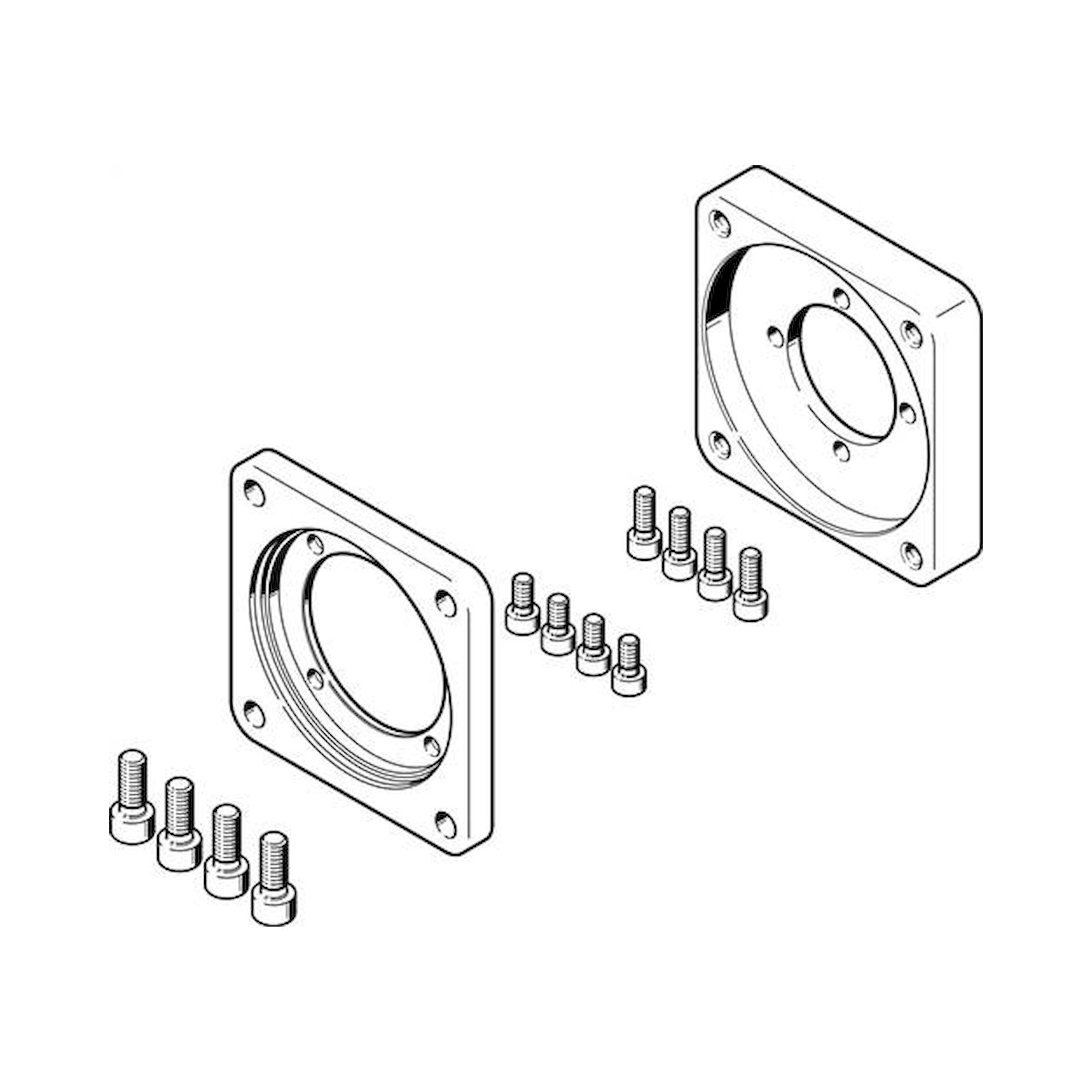 Festo Eamf-A-64C-80G-S1 (2843290) Motor Flange