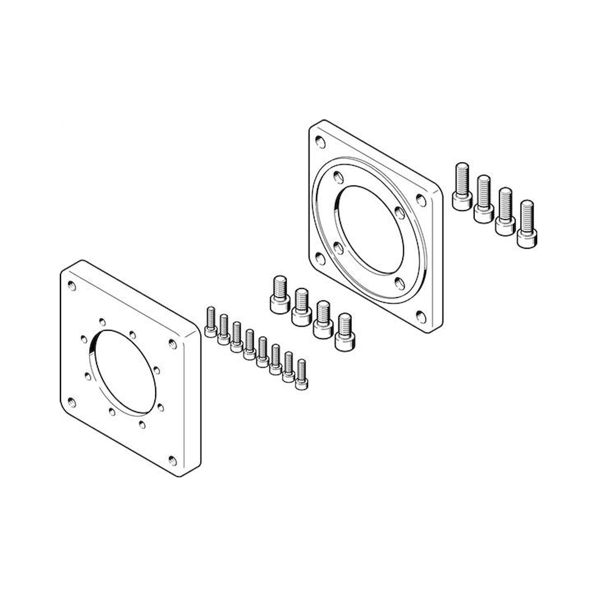 Festo EAMF-A-77B-120G-S1 (2449380) Motorflansch