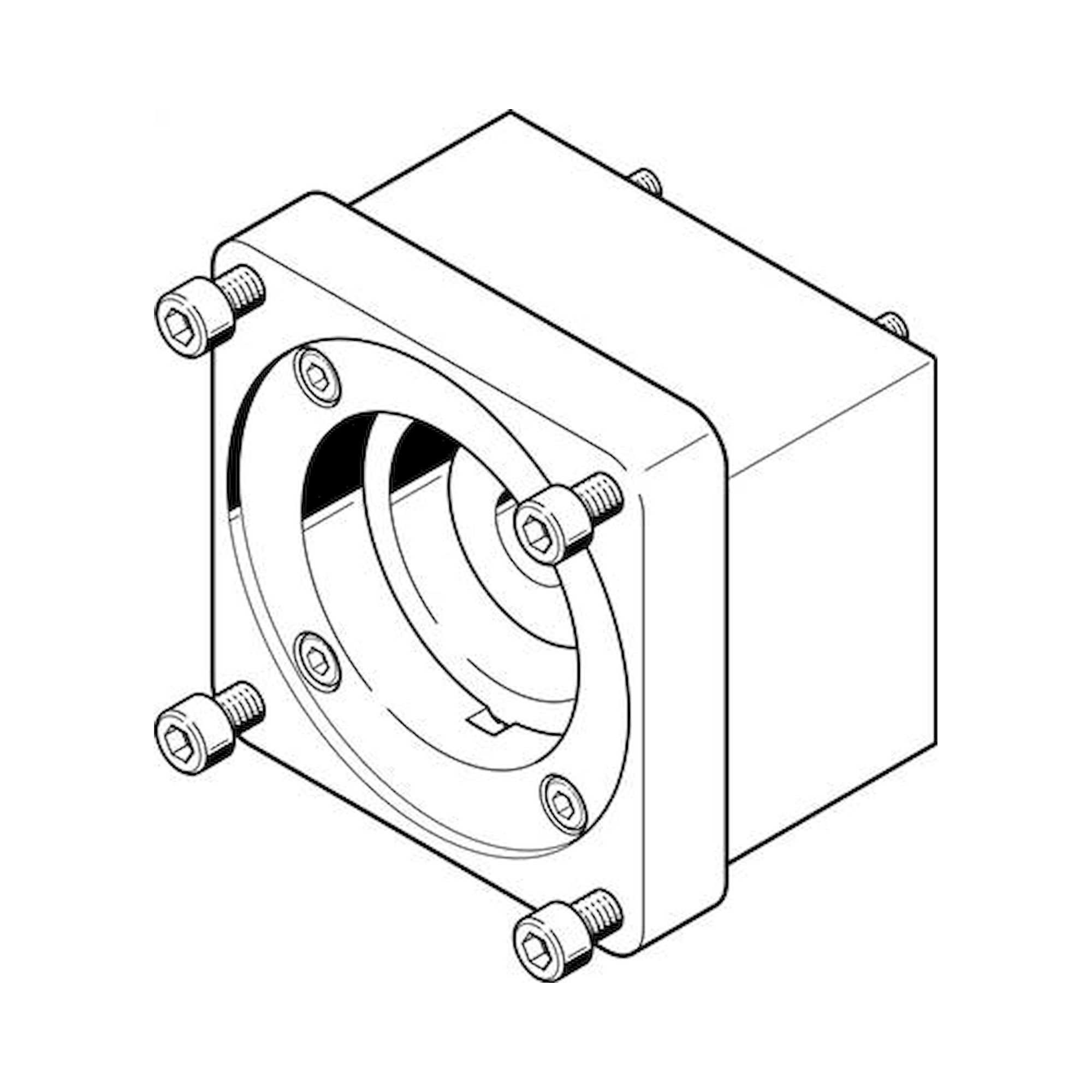 Festo Eamm-A-S95-140A-G2 (3637954) Axial Kit