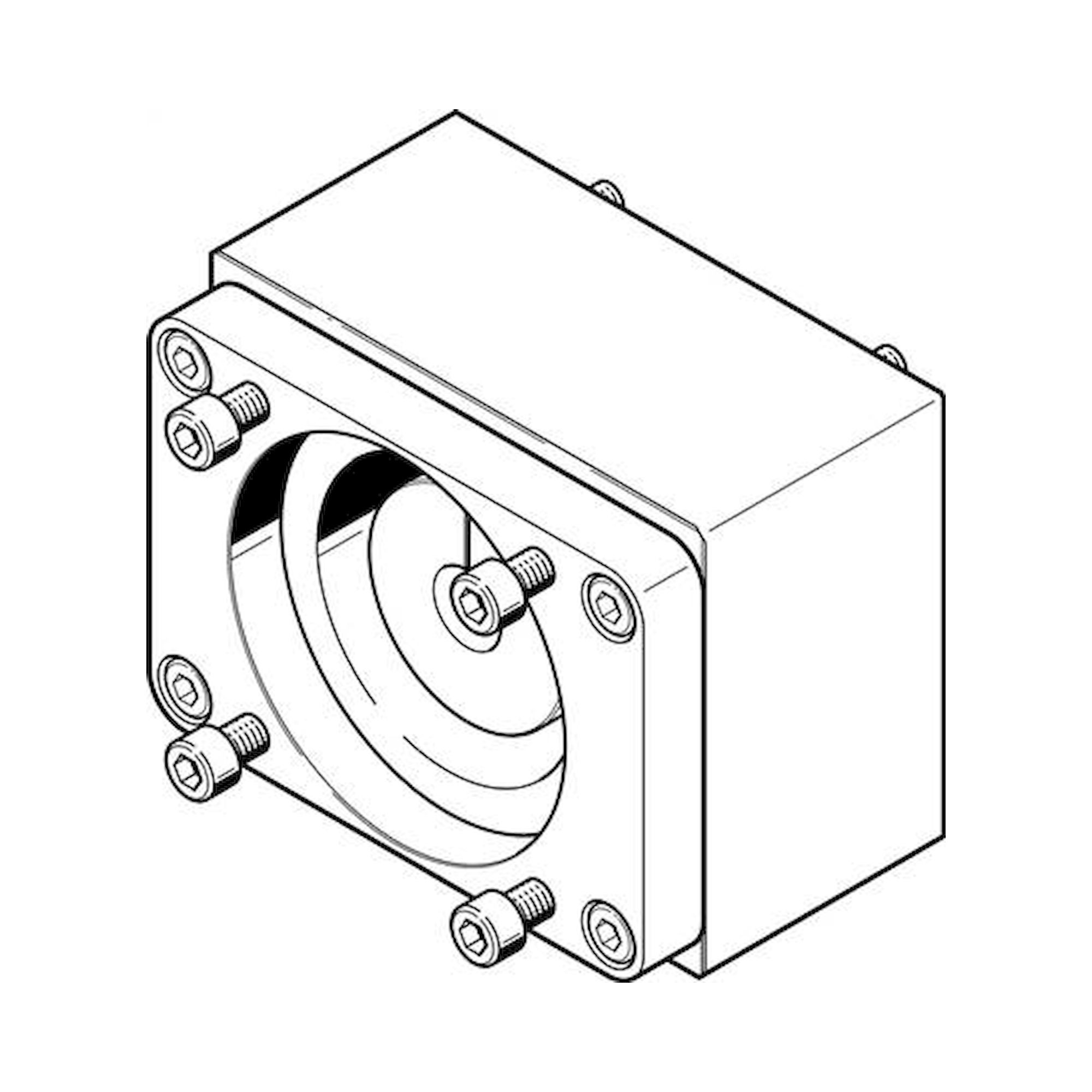 Festo EAMM-A-S95-100A-G2 (3637955) Axialbausatz