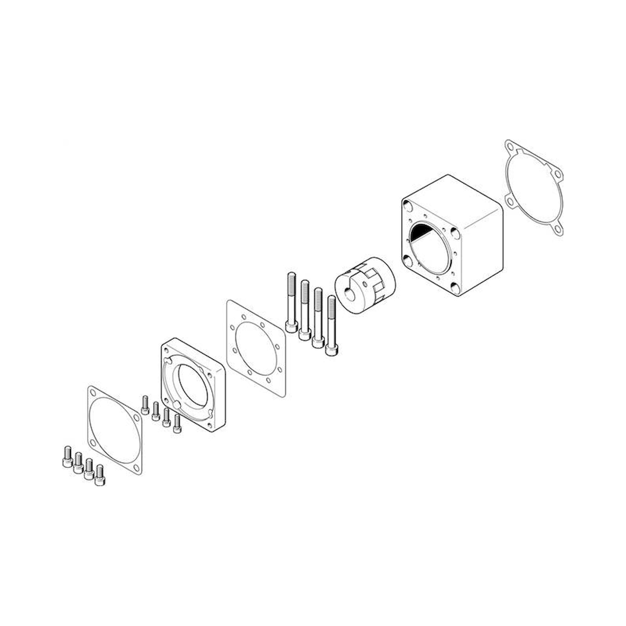 Festo Eamm-A-D100-100A-S1 (3356931) Axial Kit