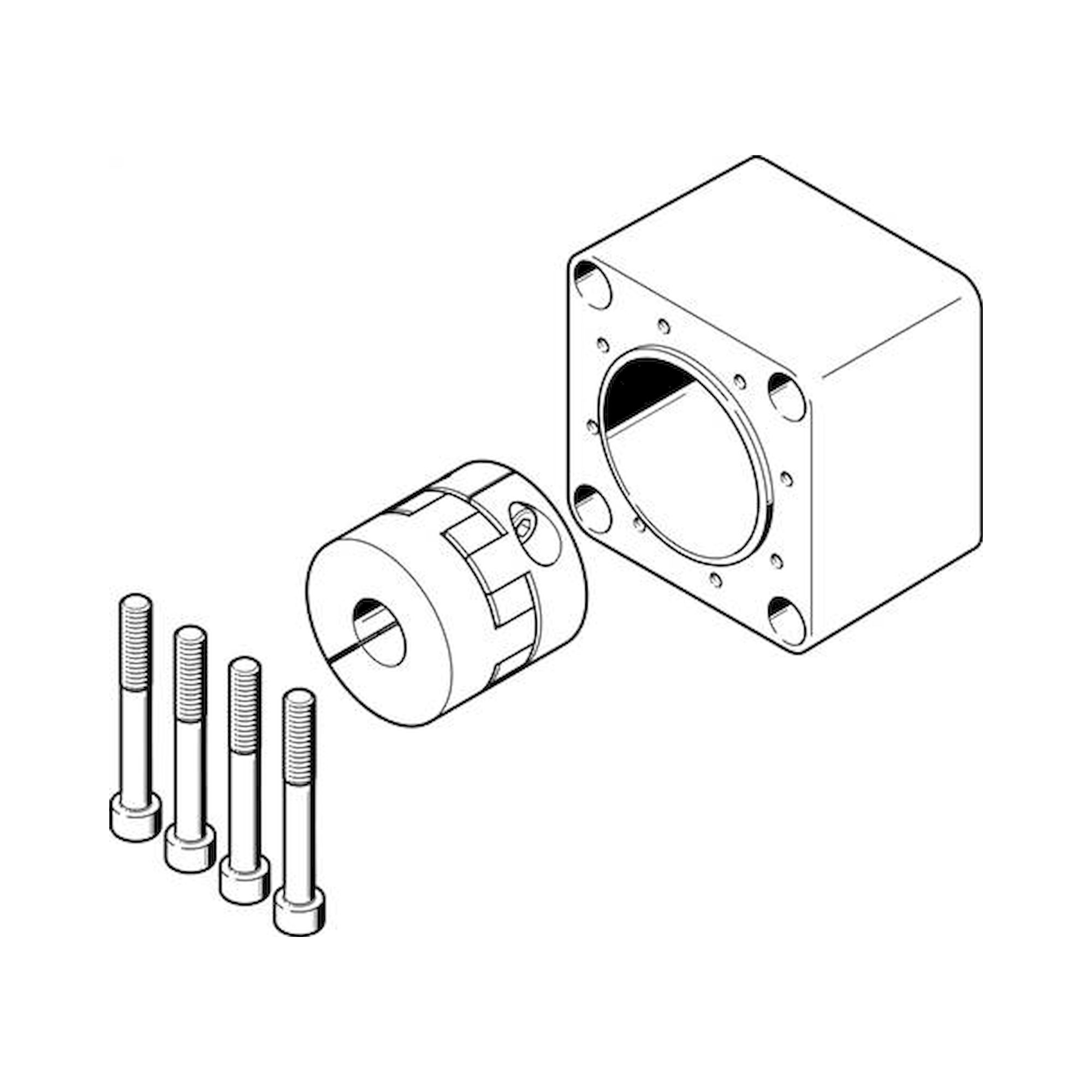Festo Eamm-A-D100-120G (2449341) Axial Kit