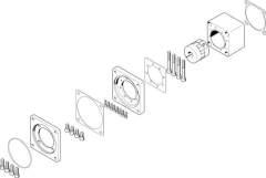 Festo Eamm-A-D100-120G-S1 (2946765) Axial Kit