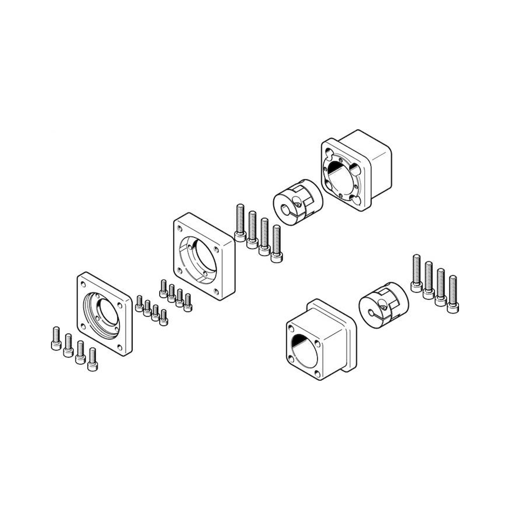 Festo EAMM-A-D32-60H (2946760) Axialbausatz