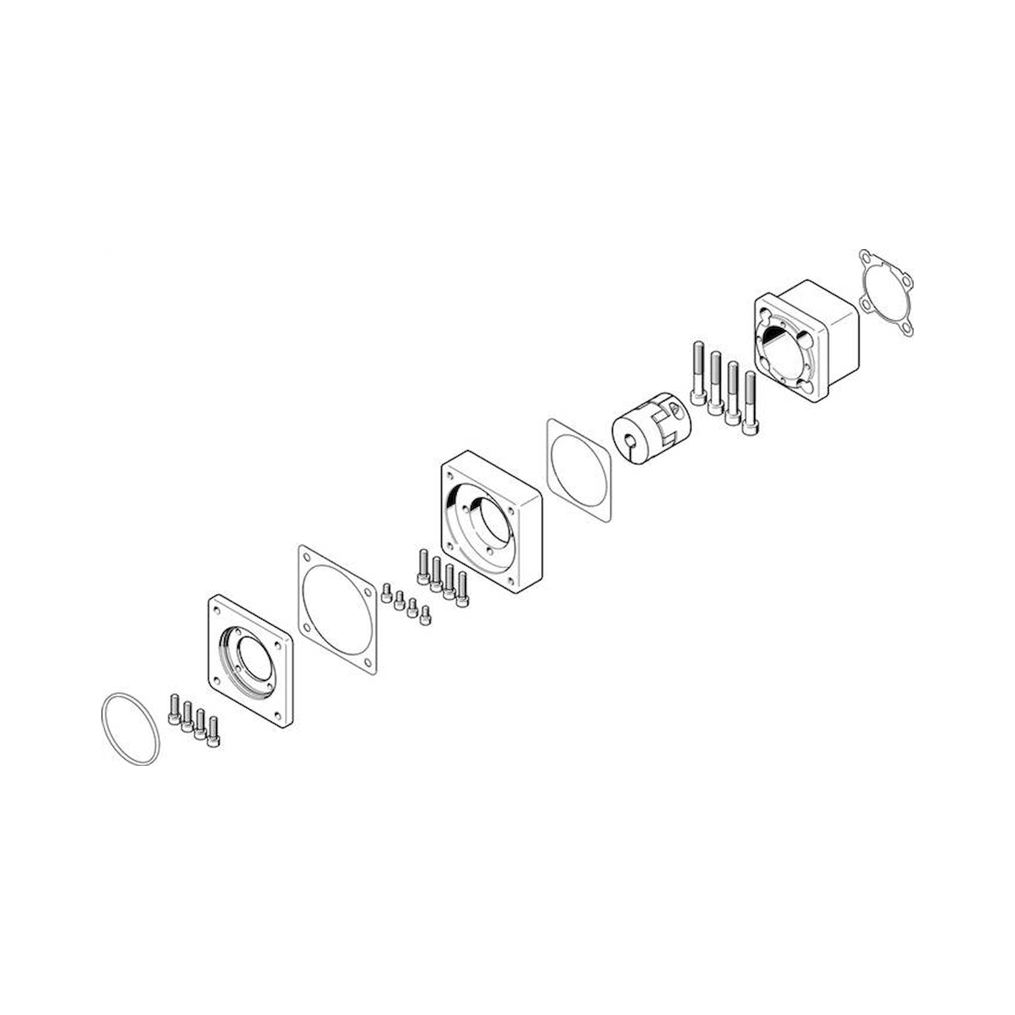 Festo EAMM-A-D50-60H-S1 (2907418) Axialbausatz