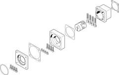 Festo Eamm-A-D50-60G-S1 (2734290) Axial Kit