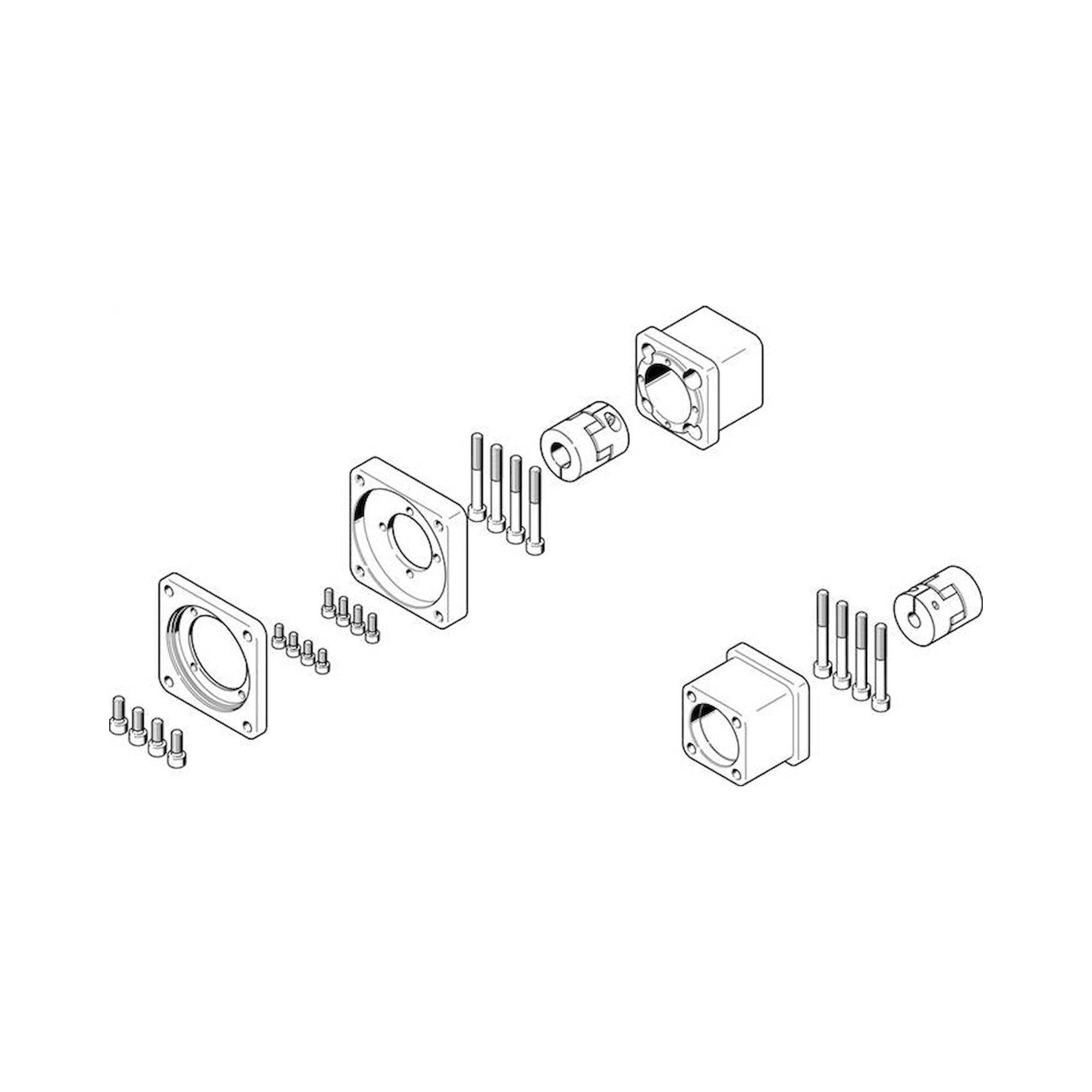 Festo EAMM-A-D50-80G (2733787) Axialbausatz