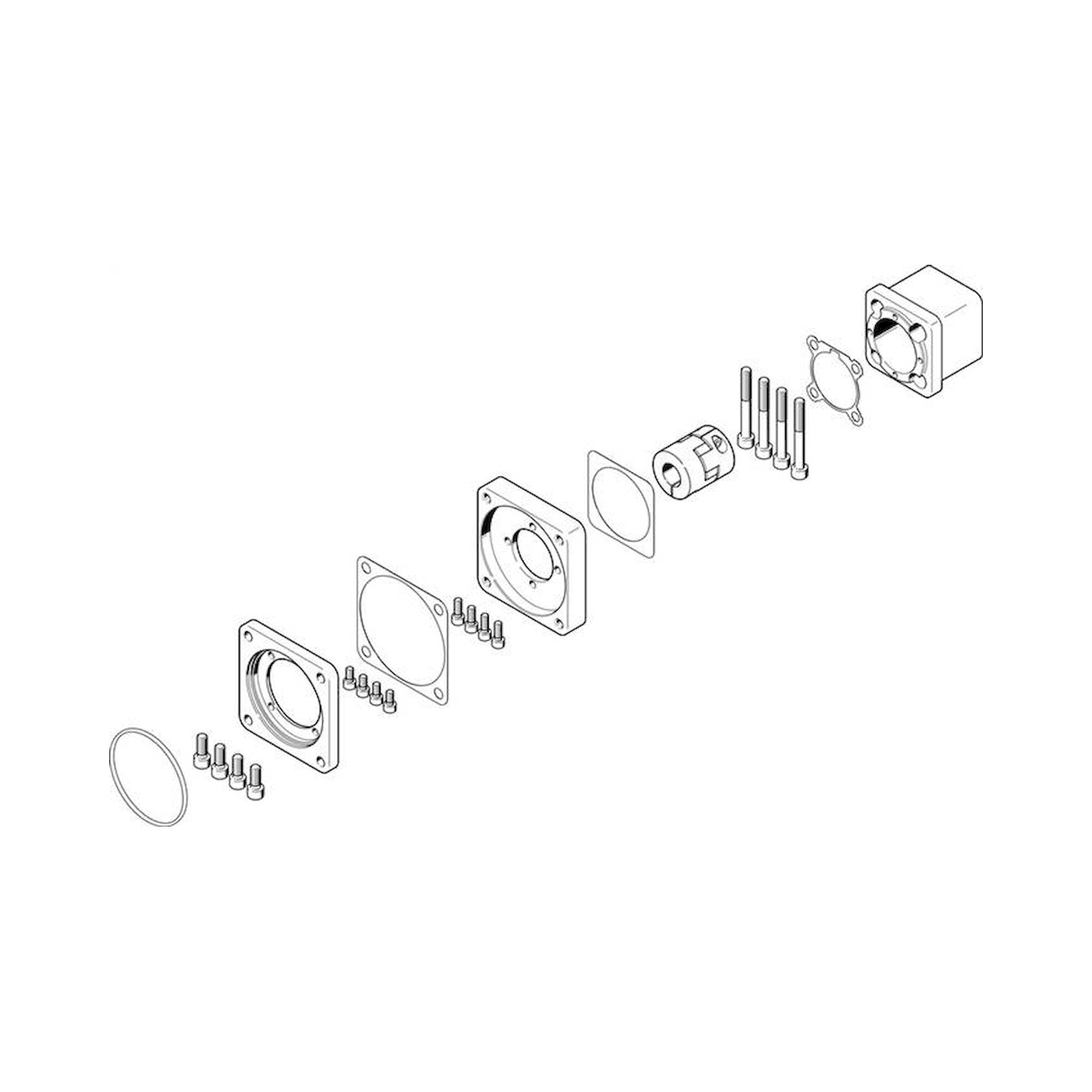 Festo EAMM-A-D50-80G-S1 (2734291) Axialbausatz