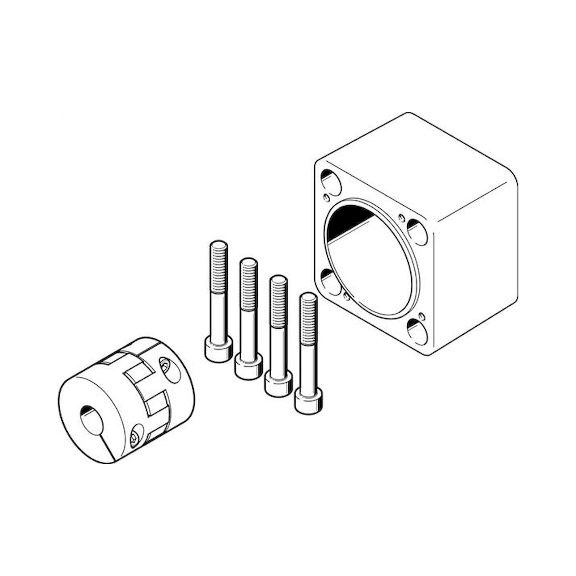 Festo EAMM-A-D80-80G (2946763) Axialbausatz