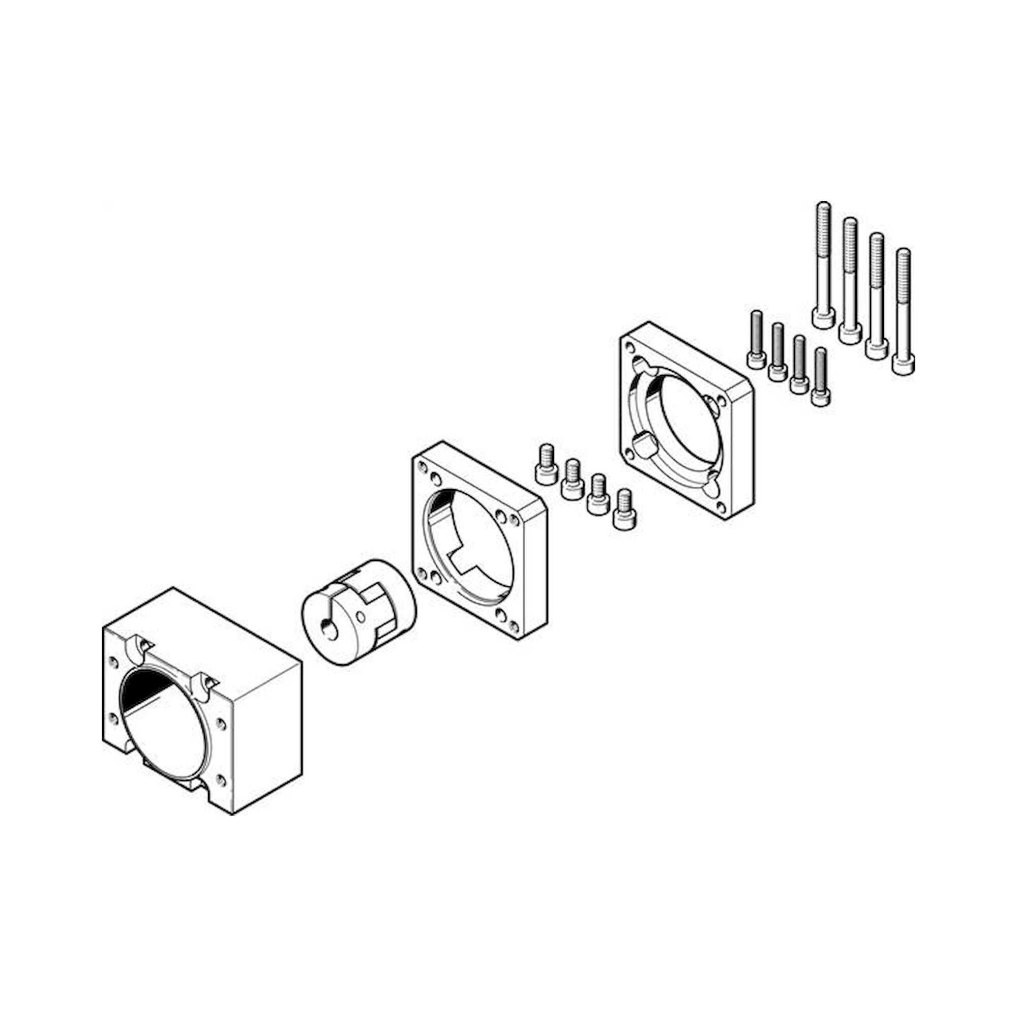 Festo EAMM-A-S48-60G-G2 (2256701) Axialbausatz