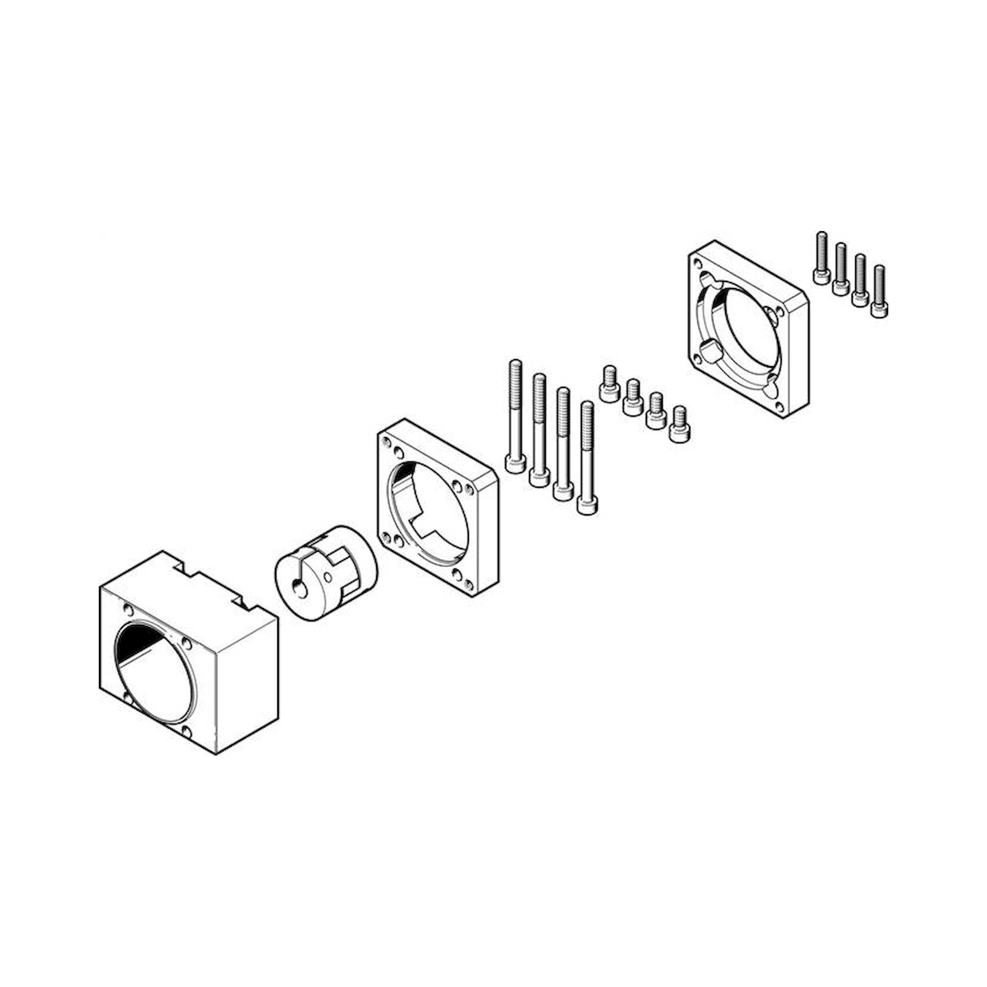 Festo EAMM-A-S48-60H-G2 (1456652) Axialbausatz