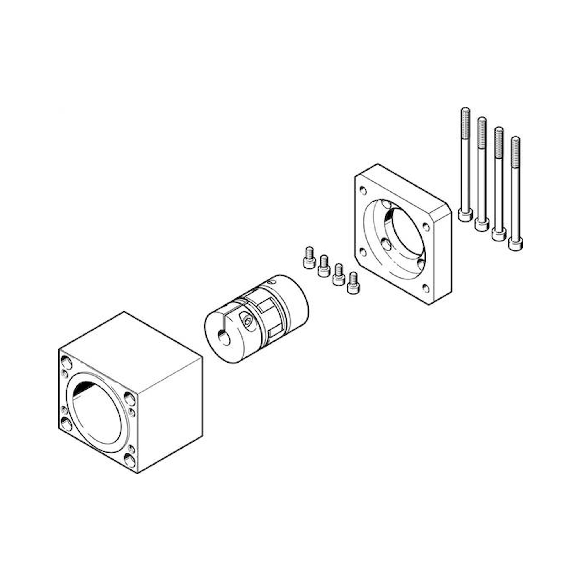 Festo EAMM-A-S62-60G-G2 (2297649) Axialbausatz
