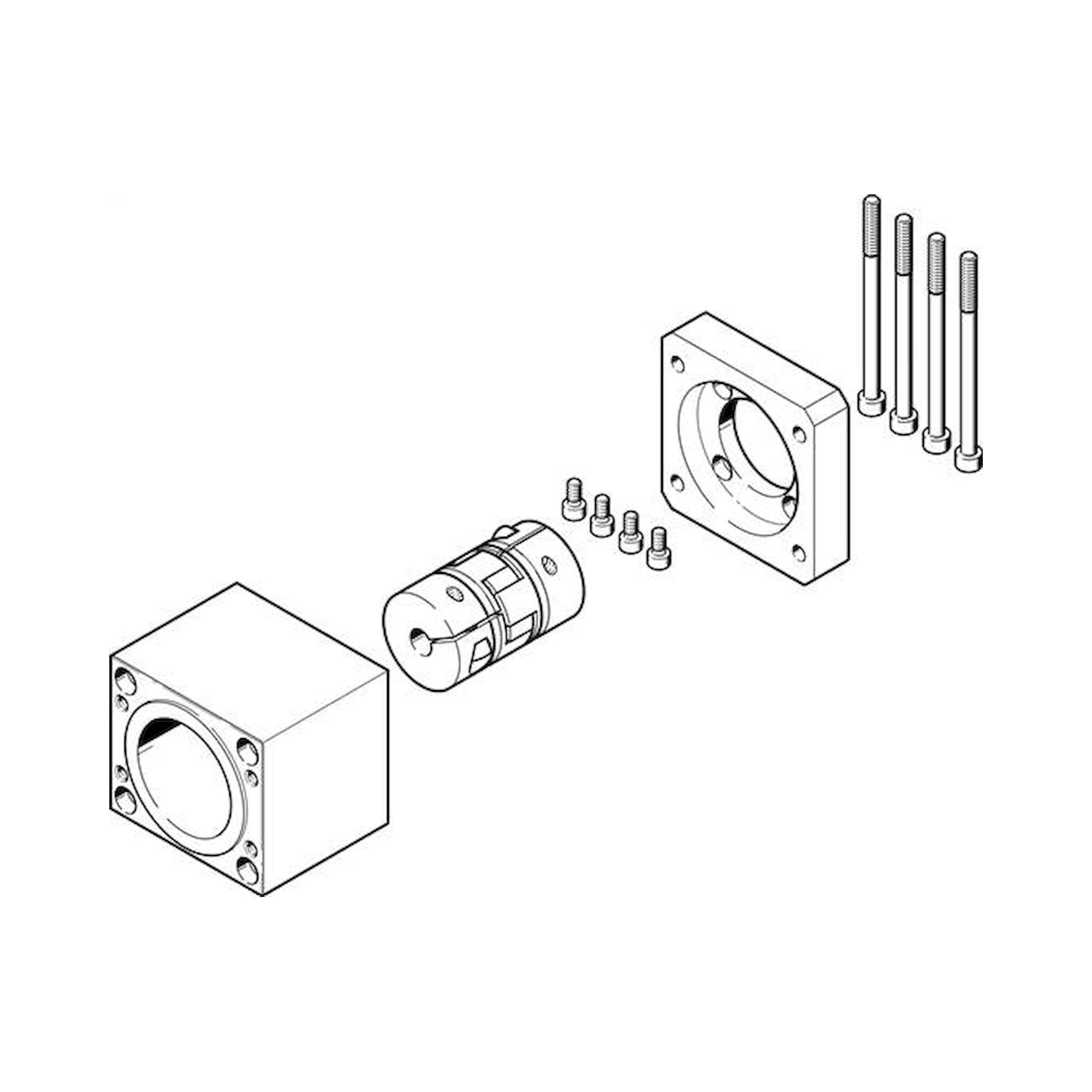 Festo Eamm-A-S62-60H-G2 (1456654) Axial Kit