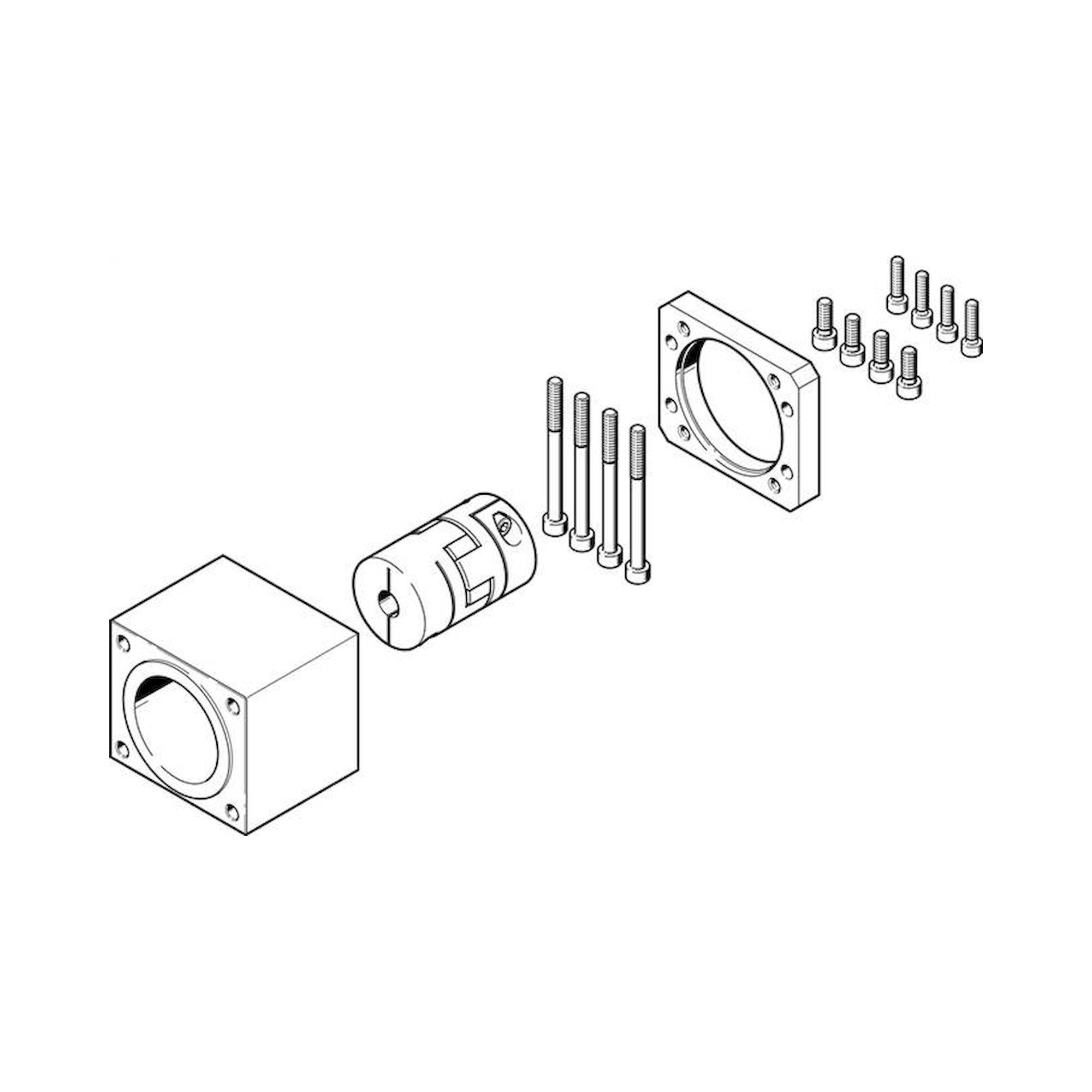 Festo Eamm-A-S62-70A-G2 (3637959) Axial Kit