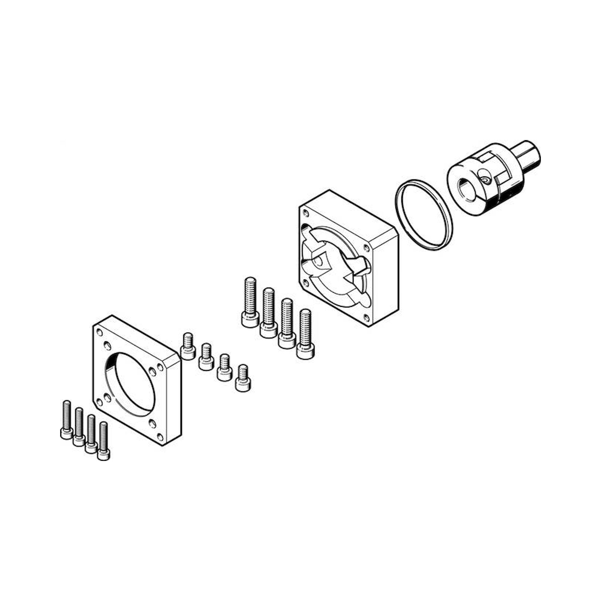 Festo EAMM-A-M43-60H (1456612) Axialbausatz