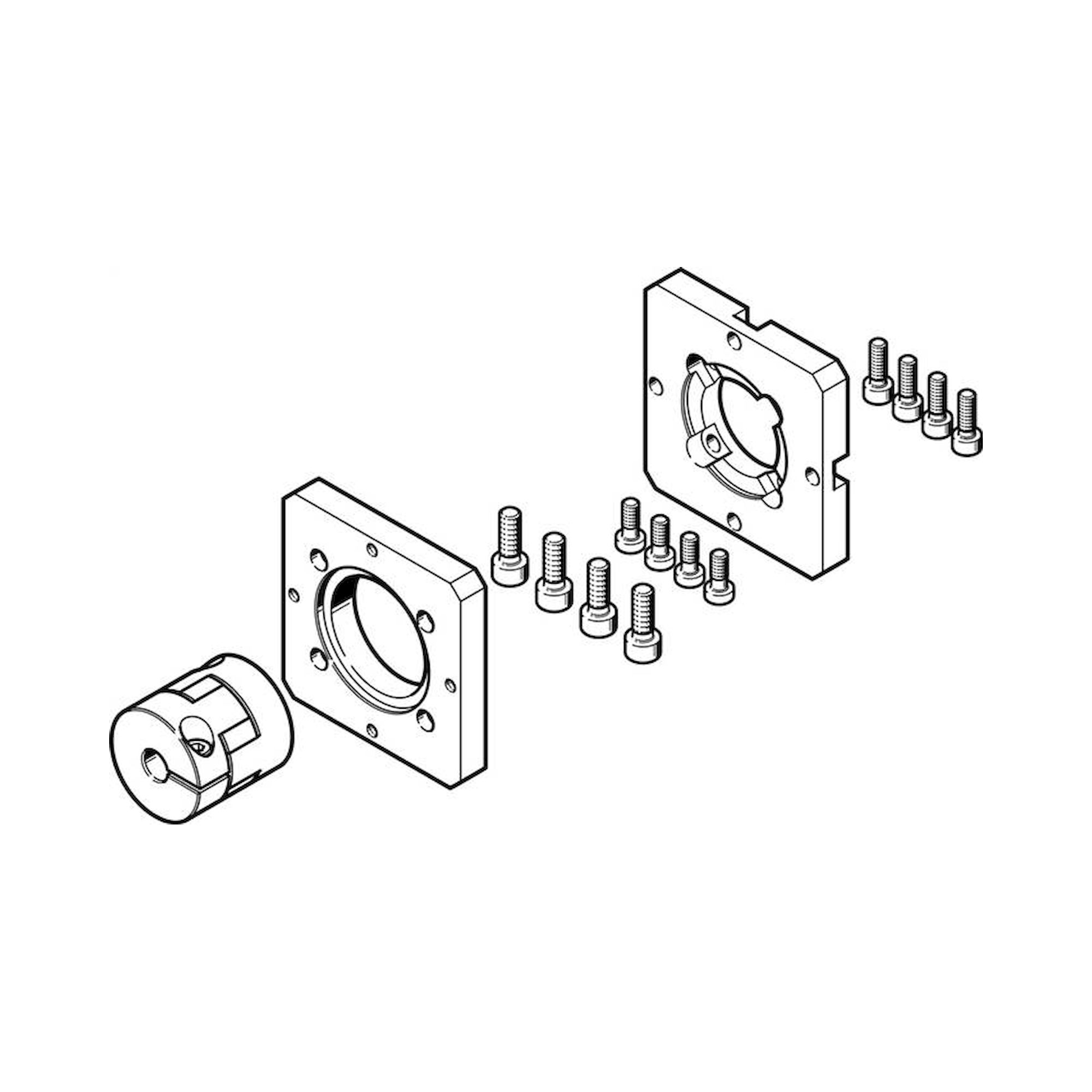 Festo EAMM-A-P8-38A-40G (2297646) Axialbausatz