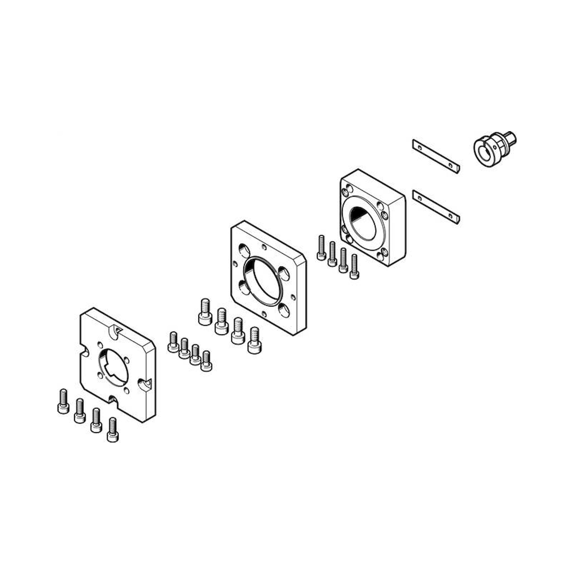 Festo EAMM-A-R27-40G (1456622) Axialbausatz