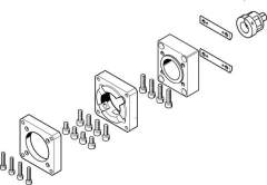 Festo Eamm-A-R38-60H (1456630) Axial Kit