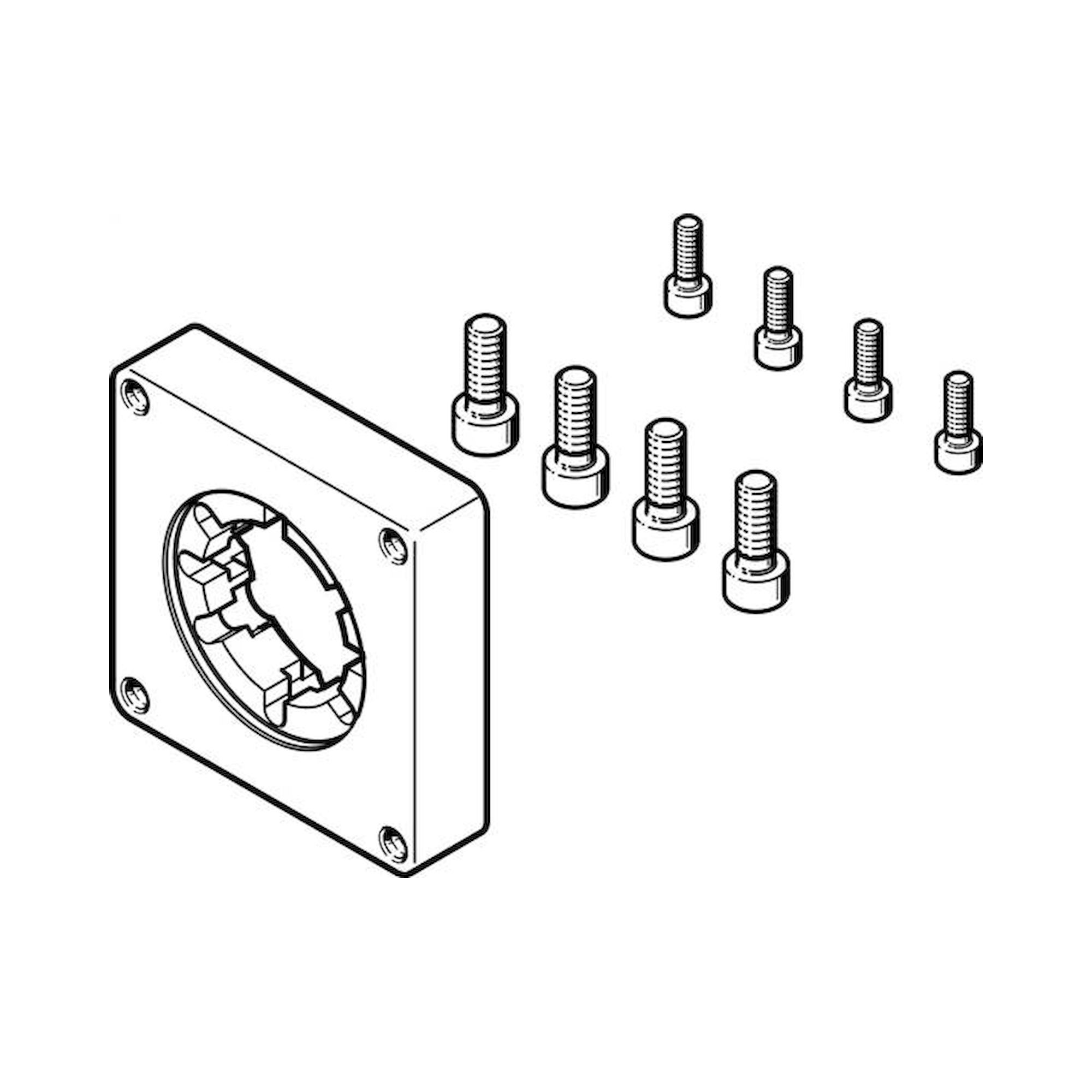 Festo Eamf-A-44A/B/C-67A-S1 (1476305) Motor Flange