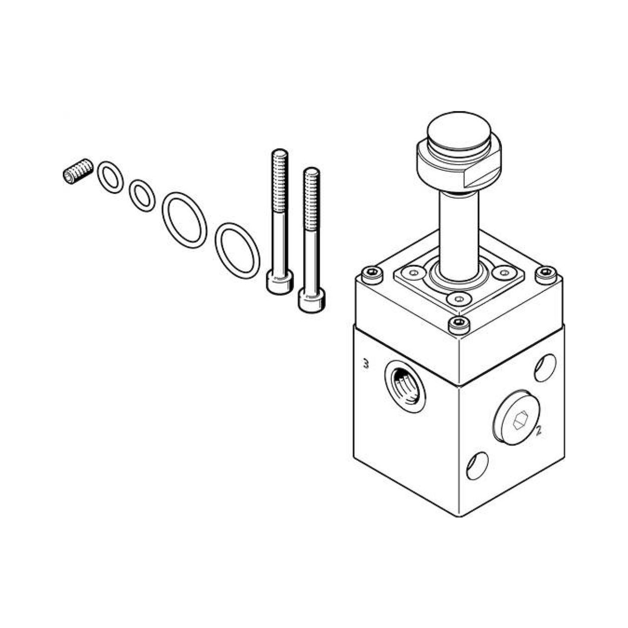 Festo VOFC-LT-M32C-MC-FGP14-F19 (4514744) Valve