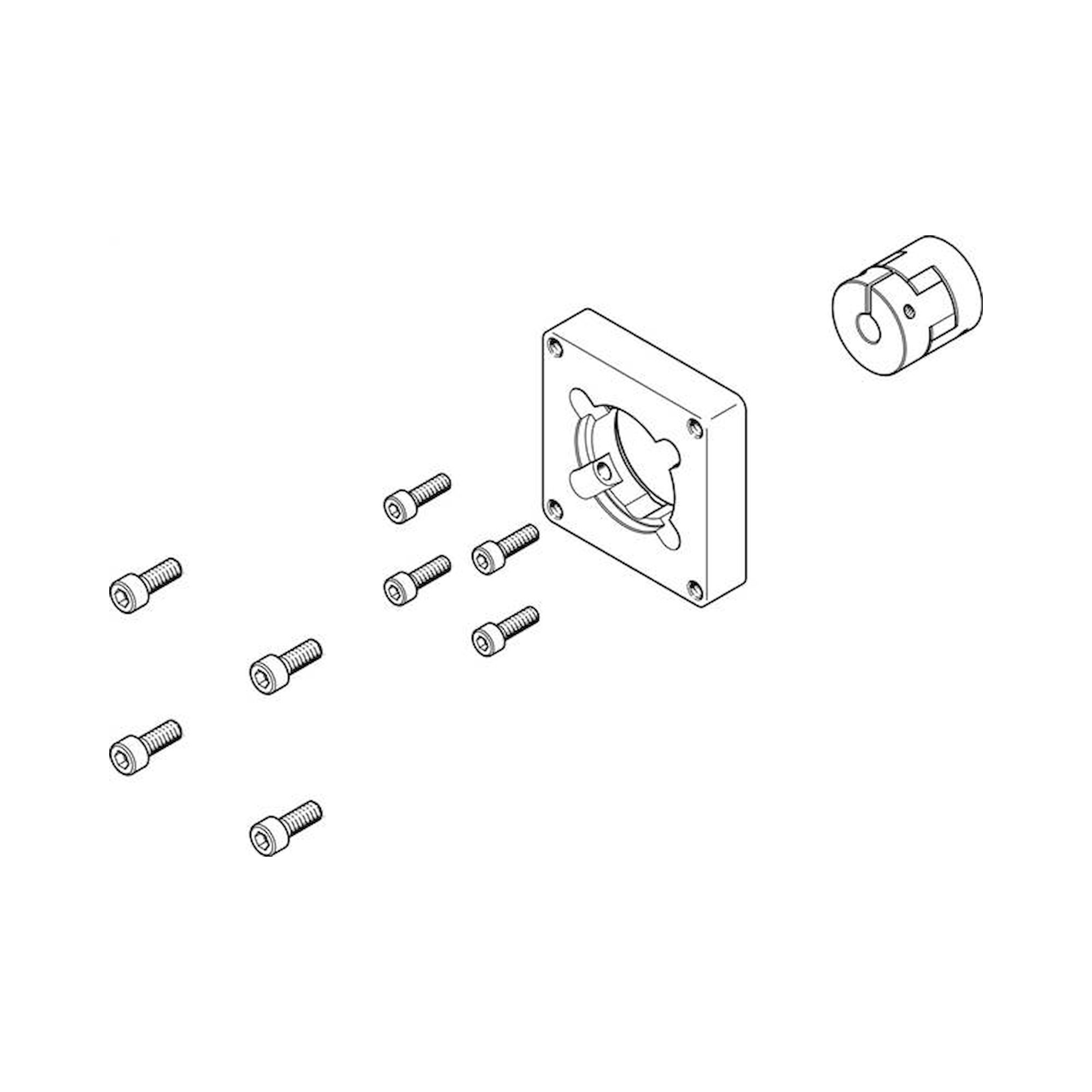 Festo EAMM-A-P10-38A-67A (2297644) Axialbausatz