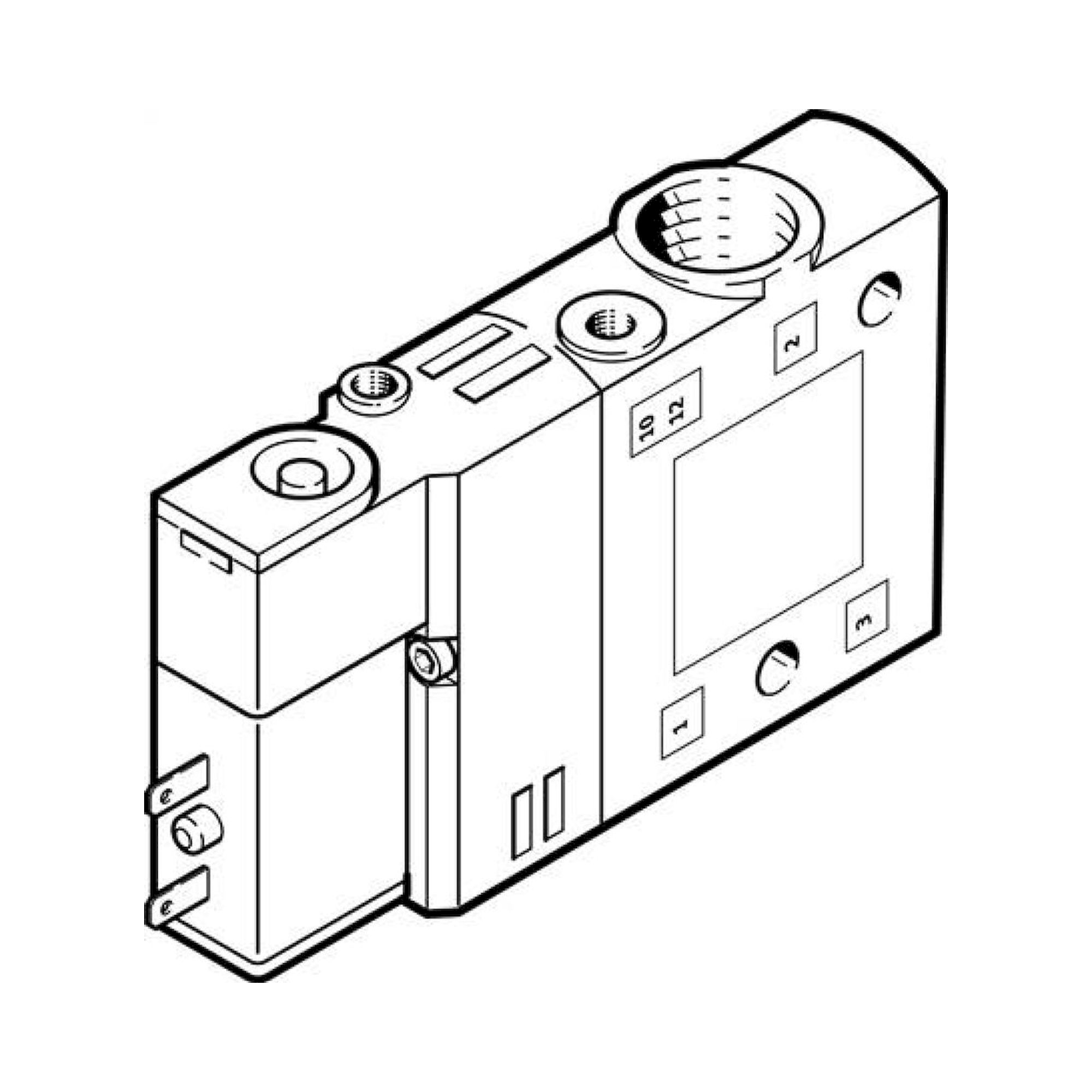 Festo CPE14-M1BH-3GLS-1/8 (196930) Solenoid Valve