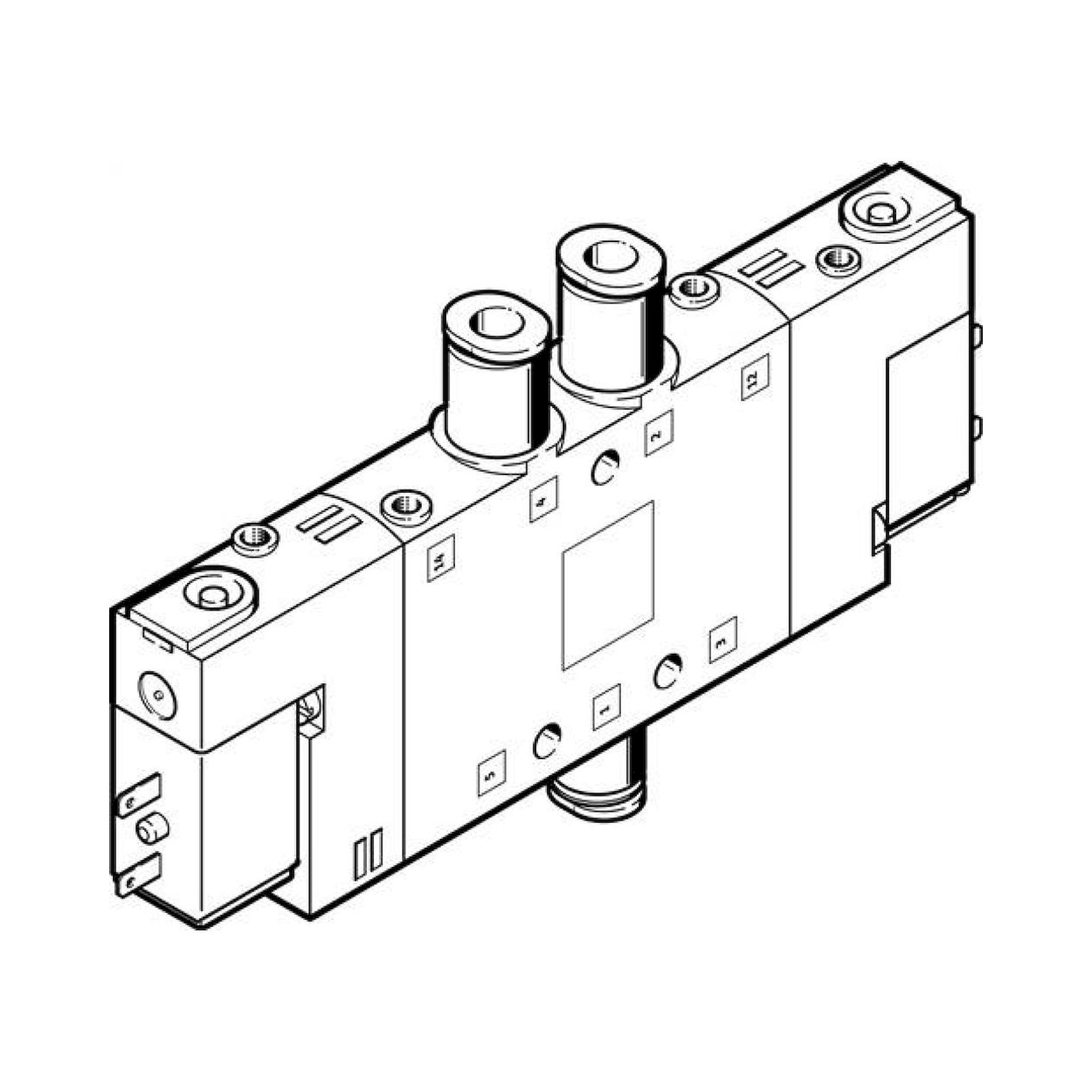 Festo CPE14-M1BH-5J-QS-8 (196908) Solenoid Valve