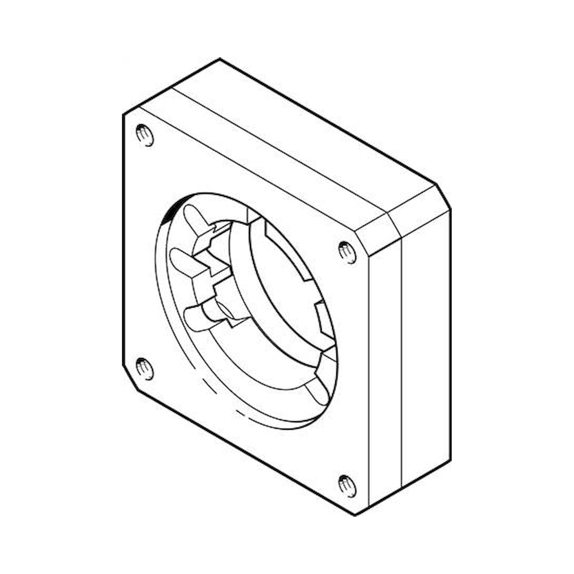 Festo EAMF-A-44A/B-60G (529944) Motorflansch