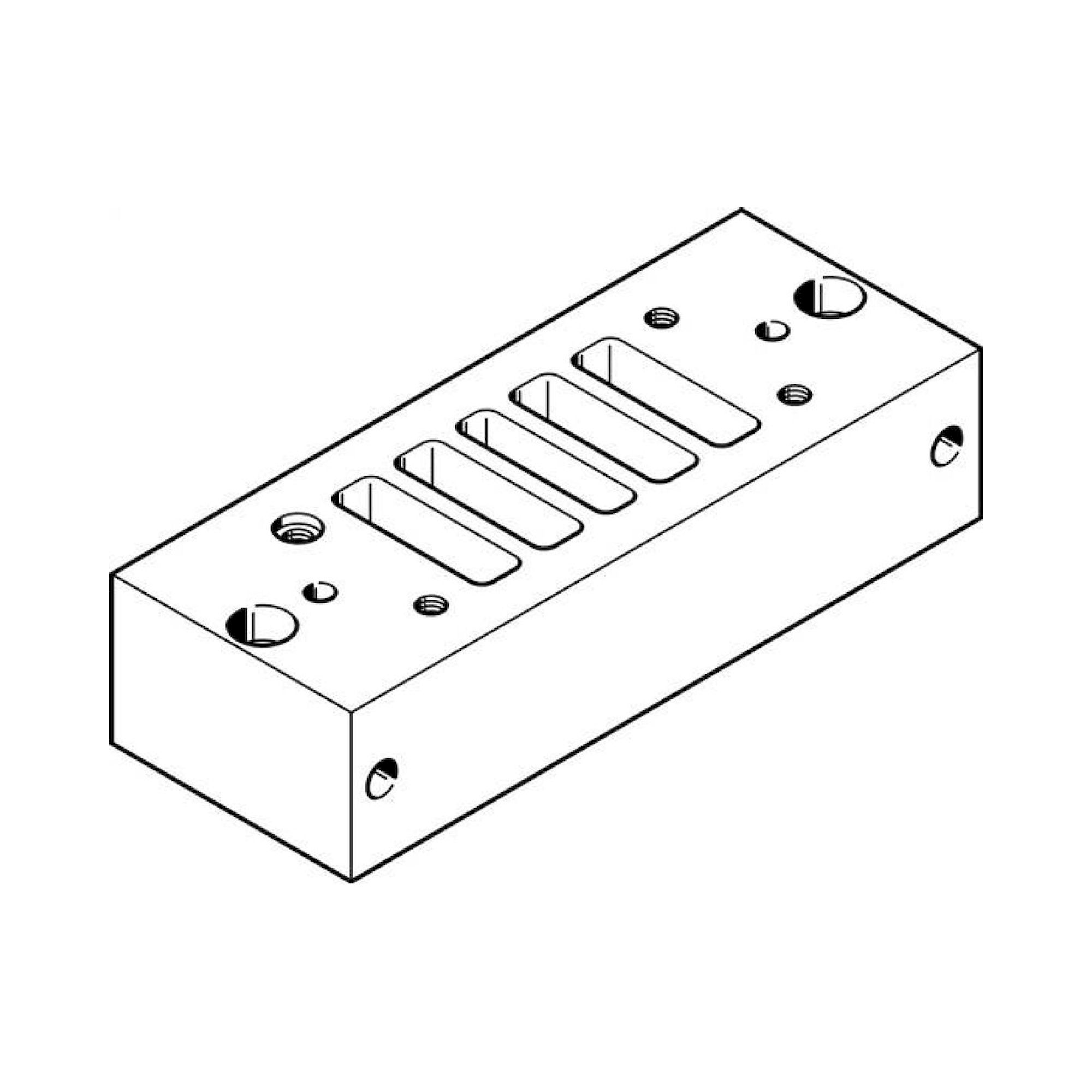 Festo CAU-1/2 (5802) Anschlussplatte