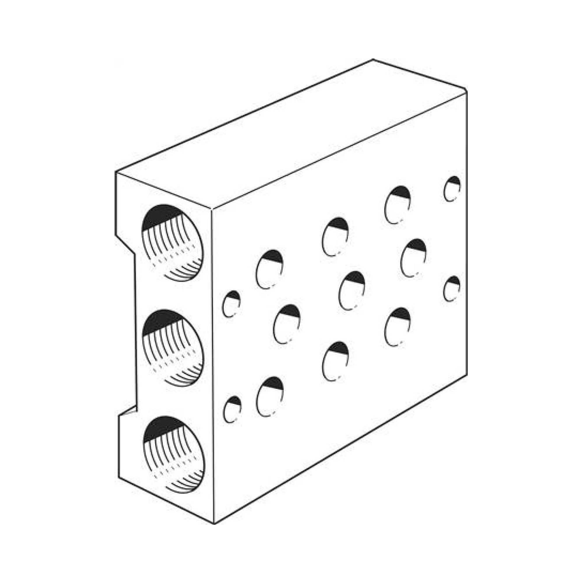 Festo PRS-1/4-3 (10186) Anschlussblock