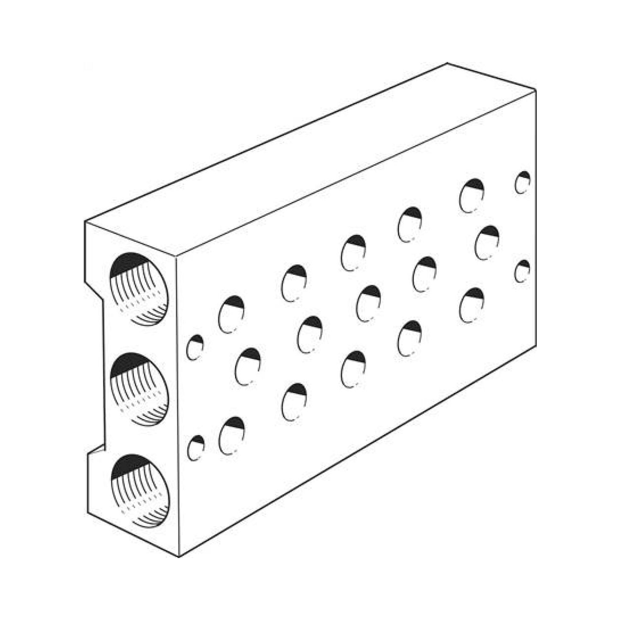 Festo PRS-1/8-5-B (11901) Anschlussblock