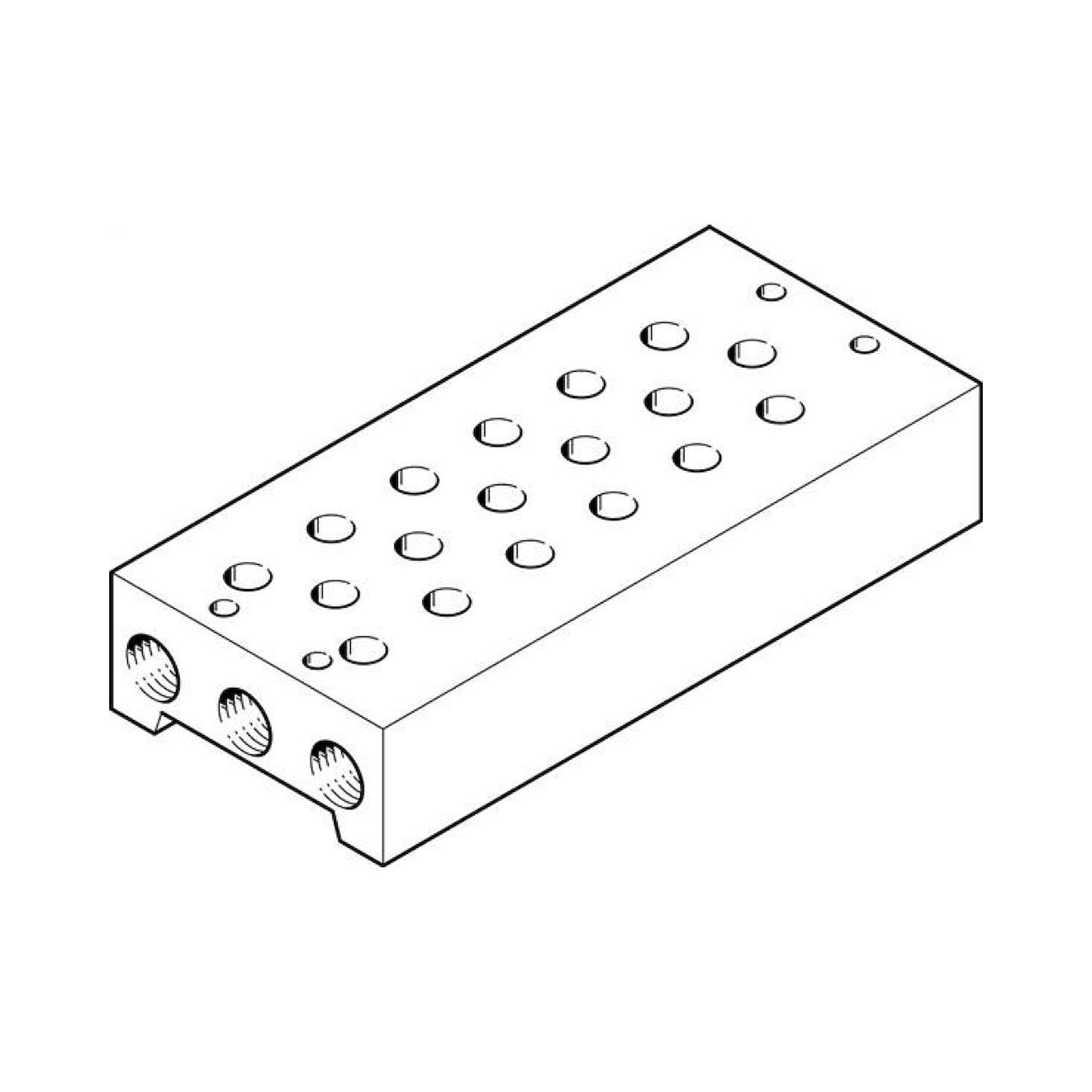 Festo PRS-1/8-6-B (11902) Anschlussblock