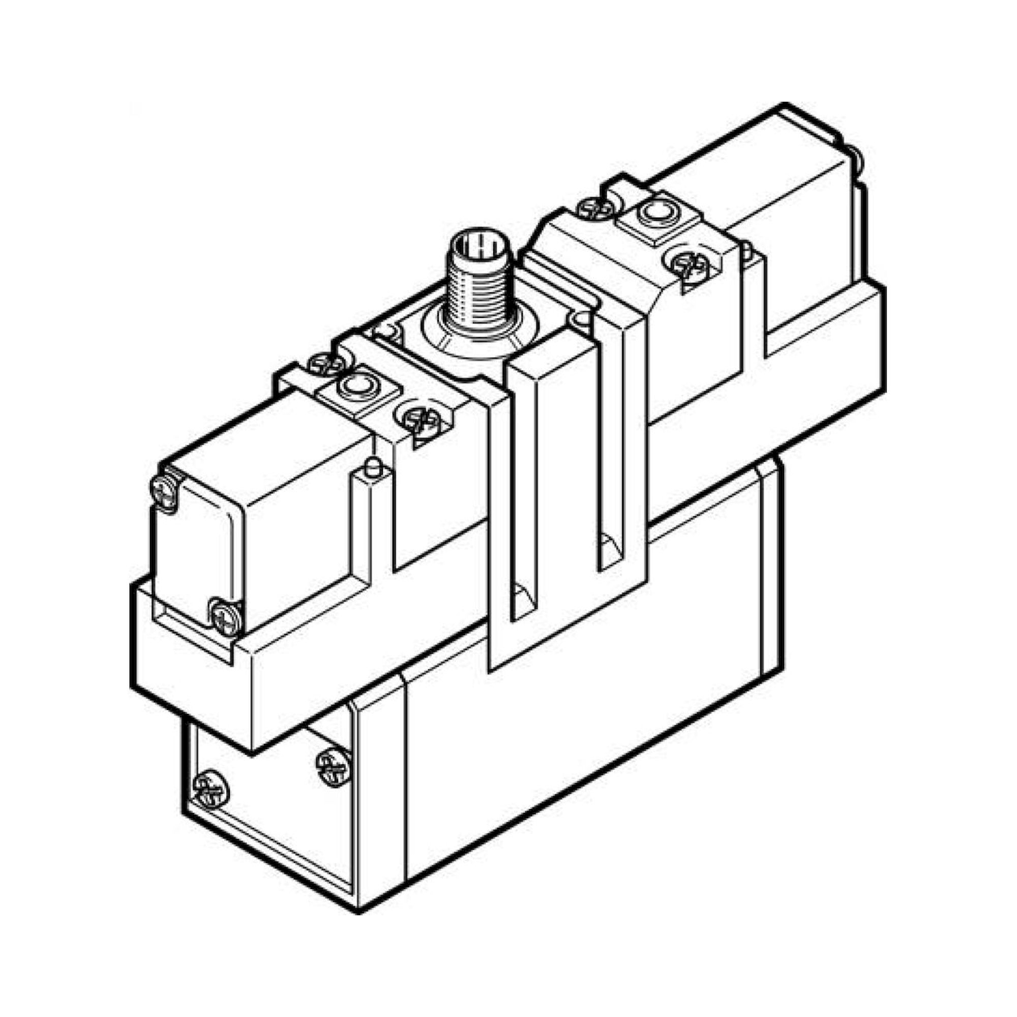 Festo JMEBDH-5/2-D-3-ZSR-C (184510) Magnetventil