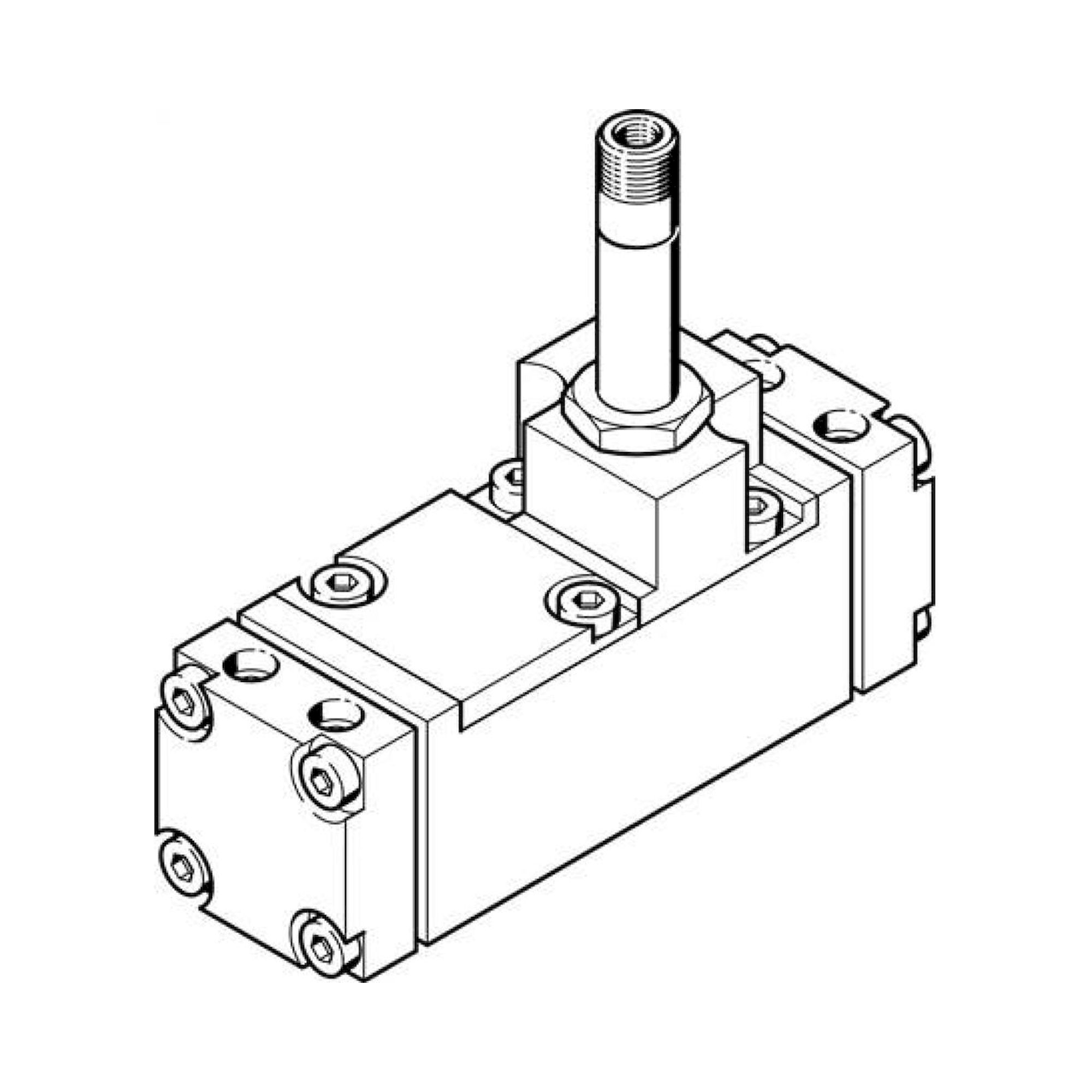 Festo CM-5/2-1/2-FH (6223) Solenoid Valve