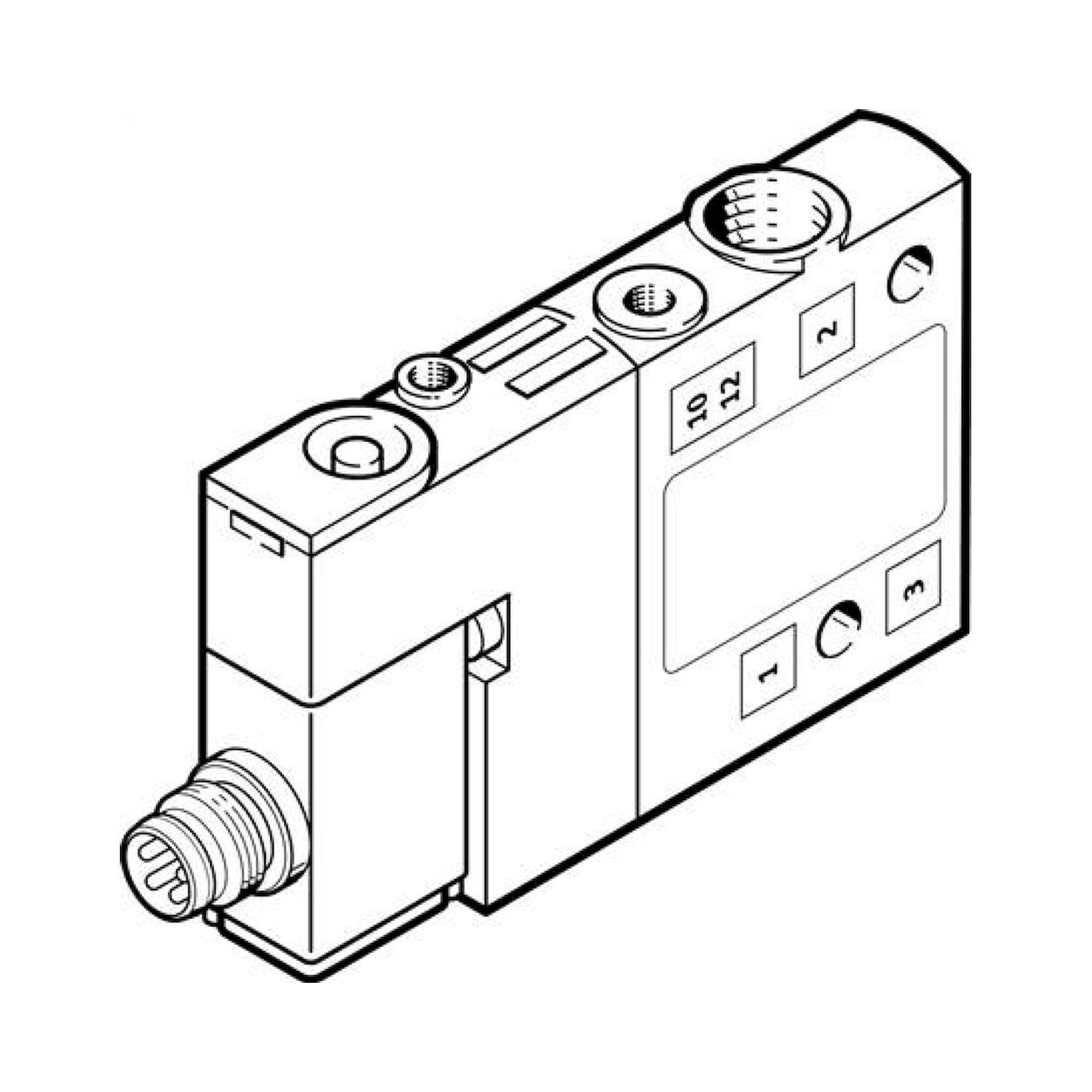 Festo CPE10-M1CH-3OL-M7 (550235) Solenoid Valve