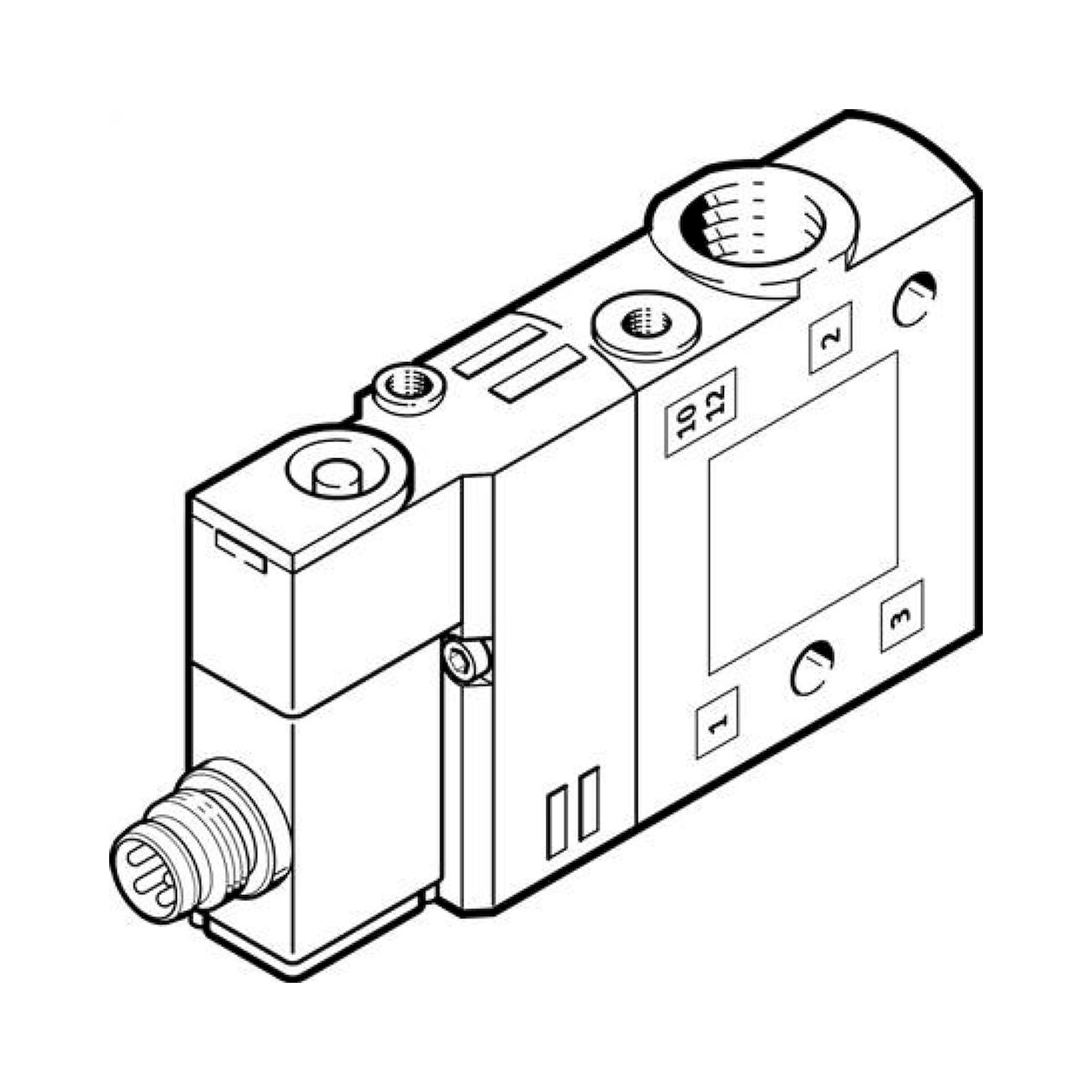 Festo CPE14-M1CH-3OLS-1/8 (550250) Magnetventil