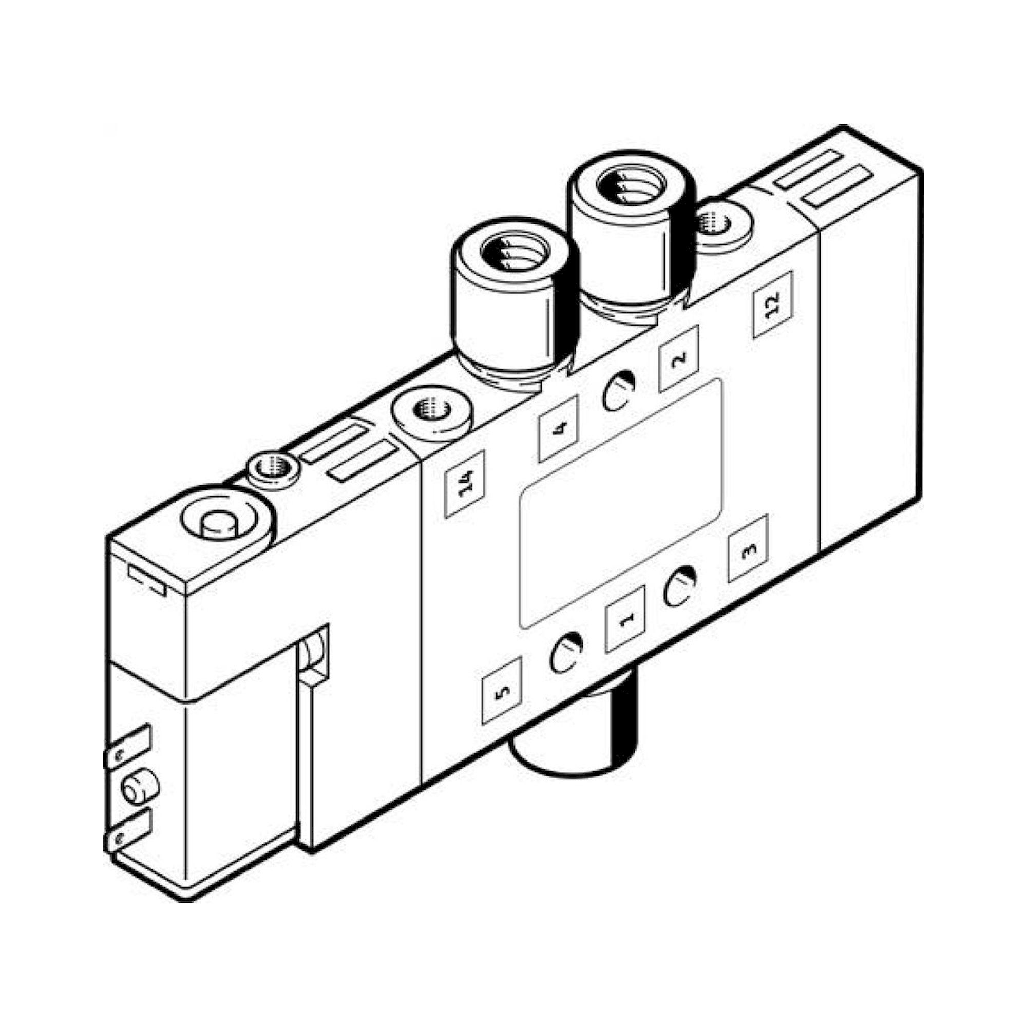 Festo CPE10-M1BH-5L-M5 (196881) Solenoid Valve