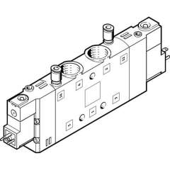 Festo CPE24-M2H-5JS-3/8 (163815) Solenoid Valve