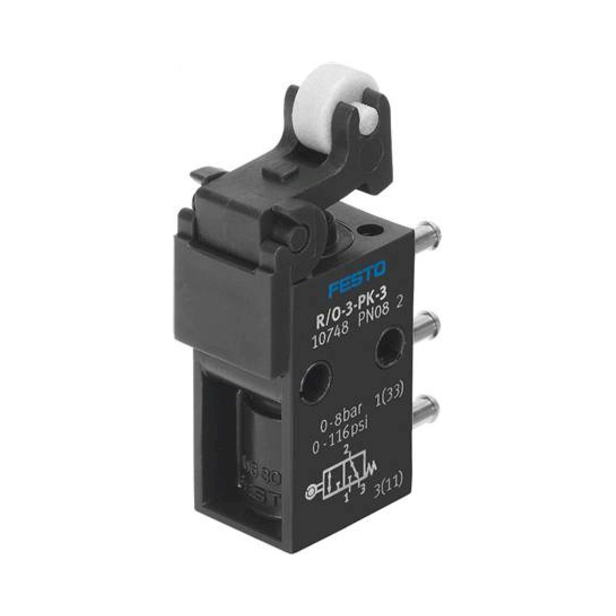 Festo R/O-3-PK-3 (10748) Roller Lever Valve