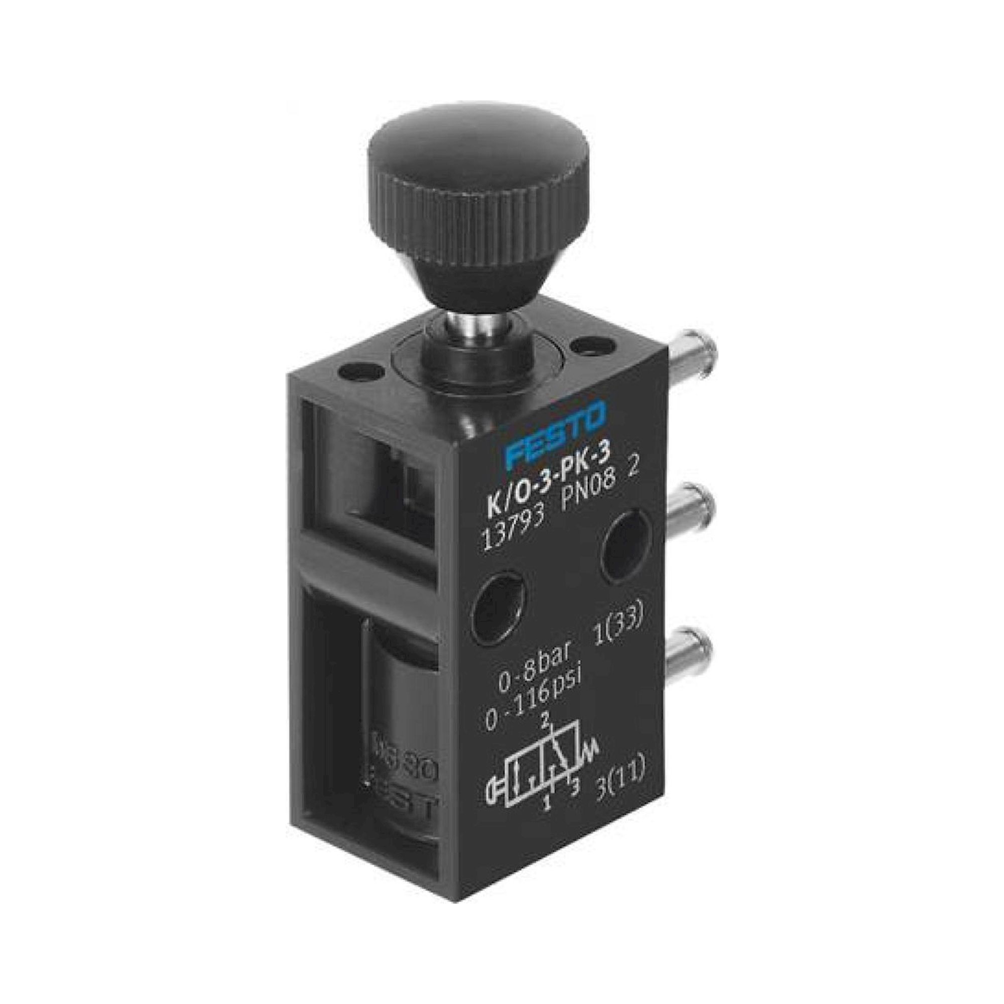 Festo K/O-3-PK-3 (13793) Pushbutton Valve