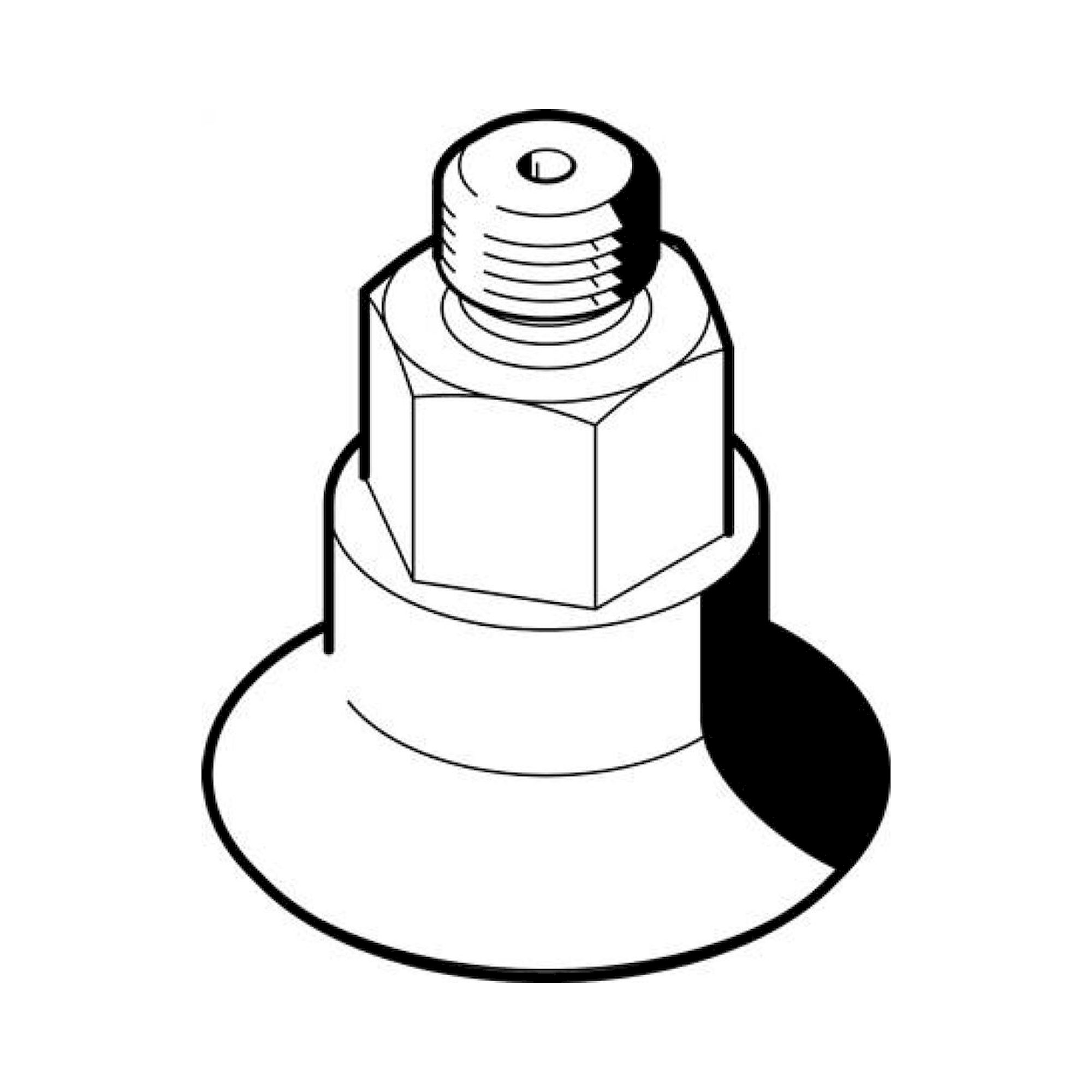 Festo ESS-40-GT-M6 (525972) Suction Cup