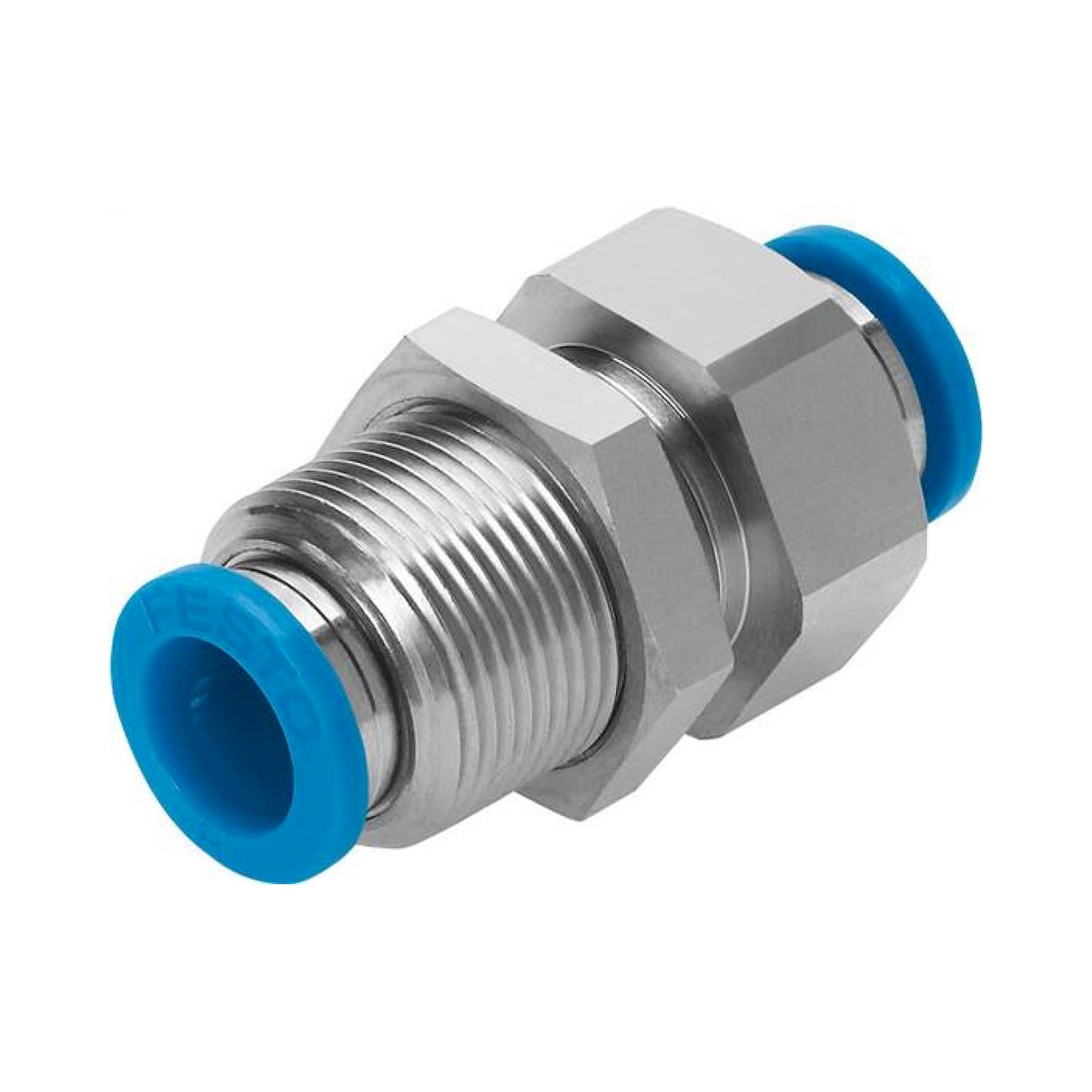 Festo QSS-4-F (193950) Push-In Bulkhead Conn
