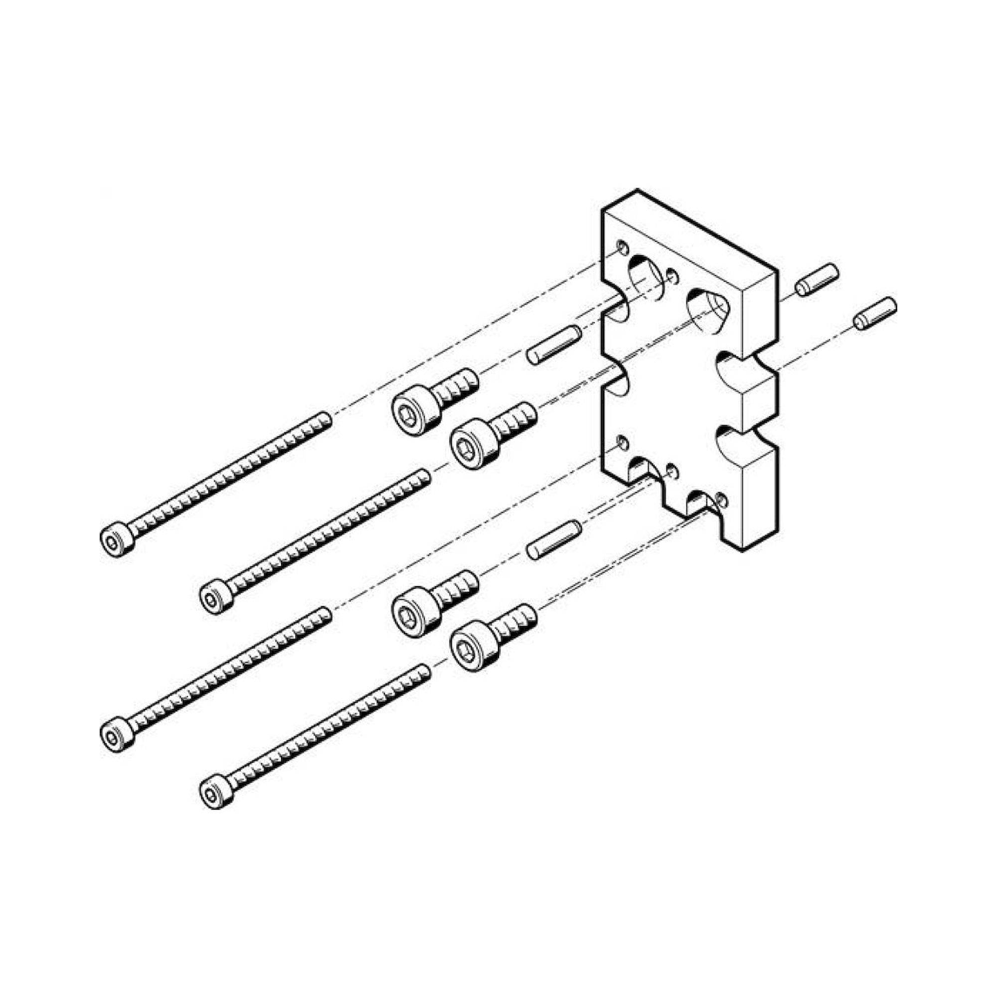 Festo HAPG-74 (537168) Adapterbausatz