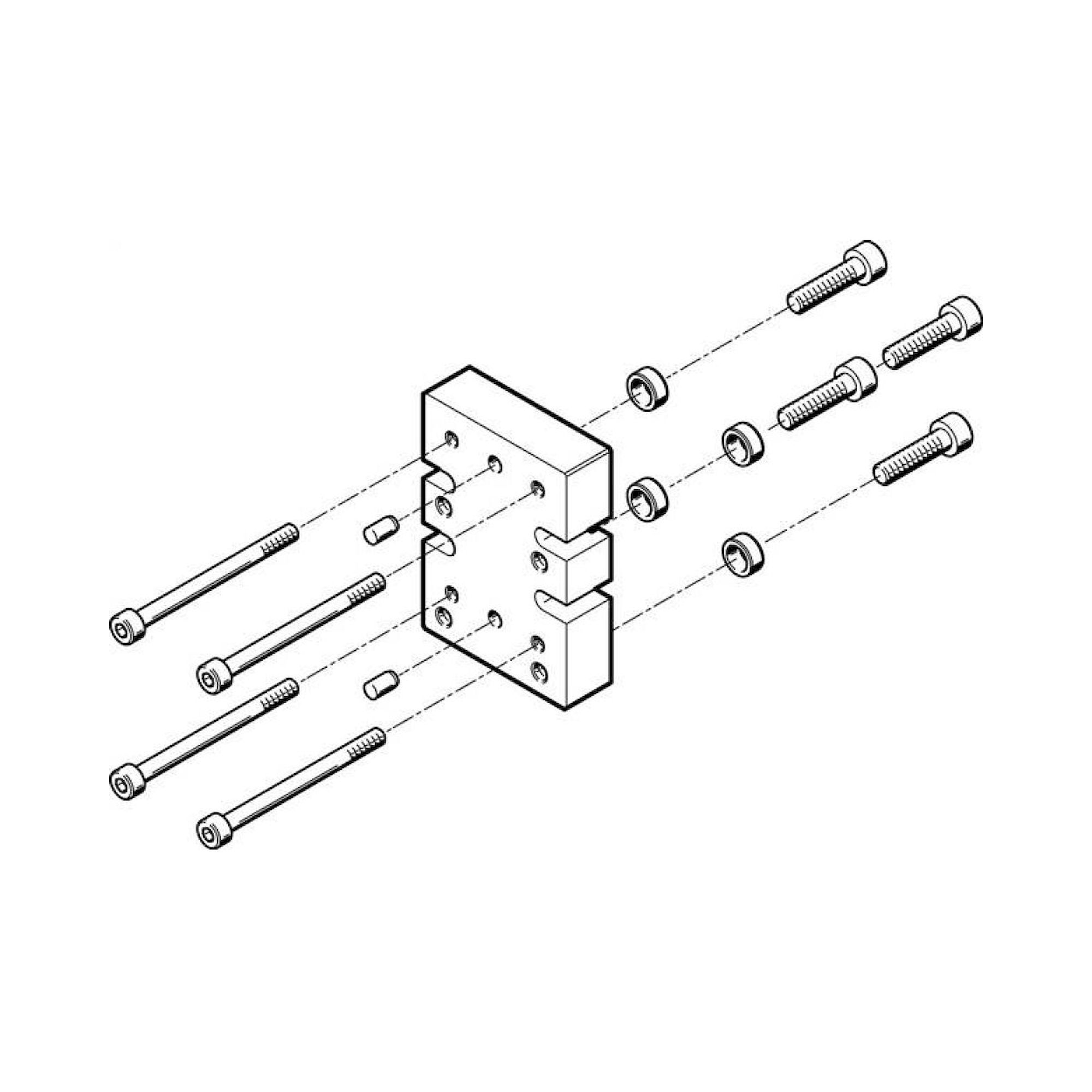 Festo HAPG-82 (537179) Adapterbausatz
