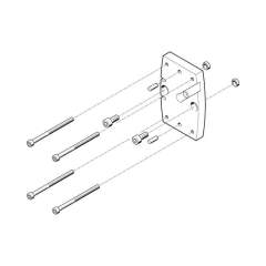 Festo HAPG-SD2-28 (537188) Adapterbausatz