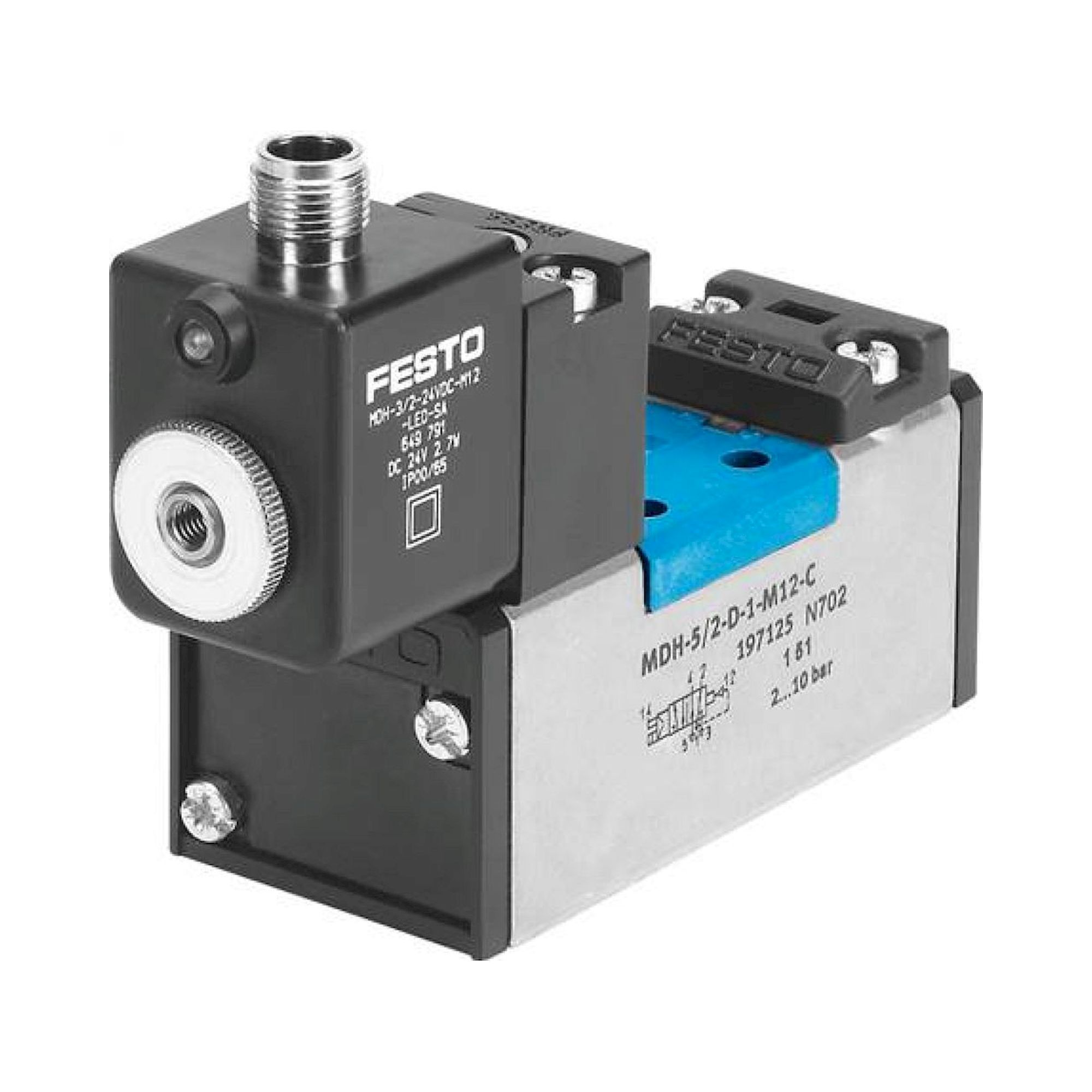 Festo MDH-5/2-D-3-M12-C (533009) Magnetventil