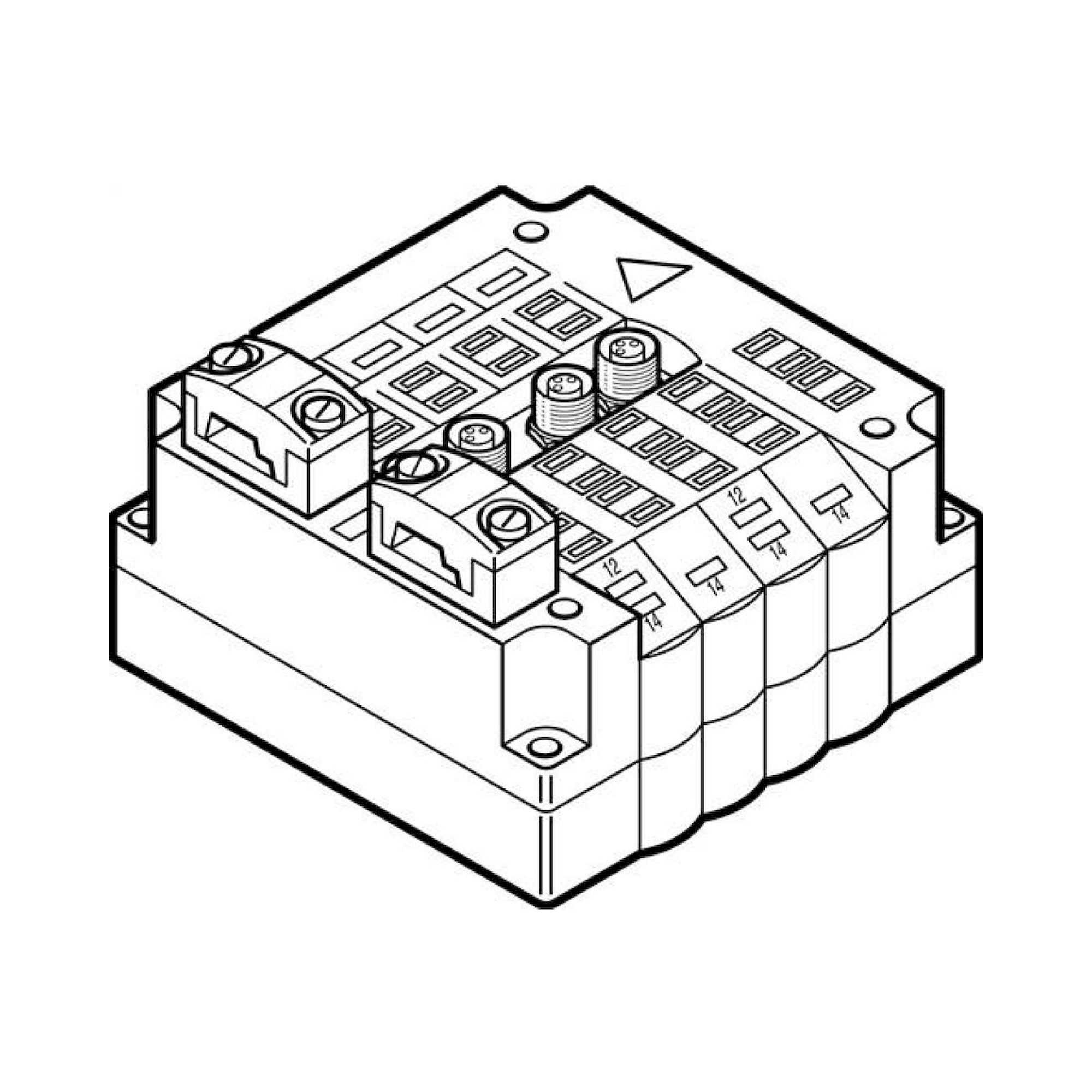 Festo CPV14-GE-ASI-4E3A-Z M8 (536737) Electrical Interface