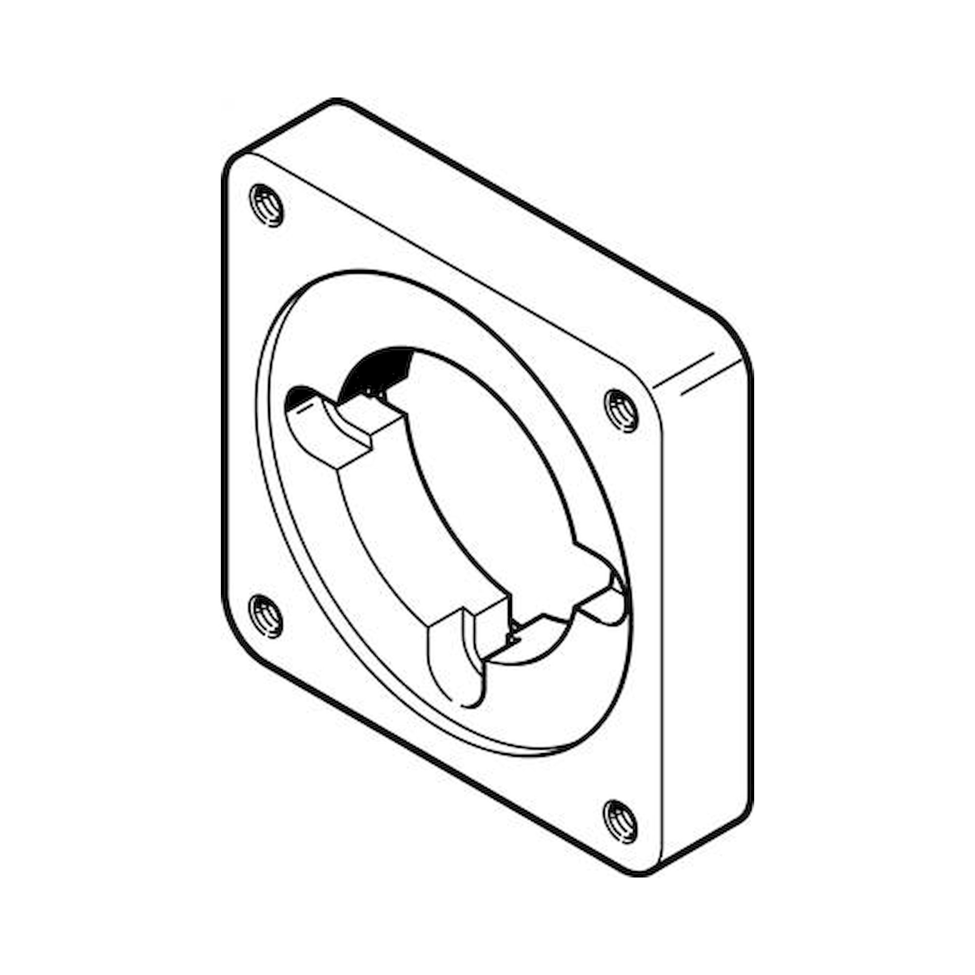 Festo EAMF-A-64A/B-87A (533140) Motorflansch