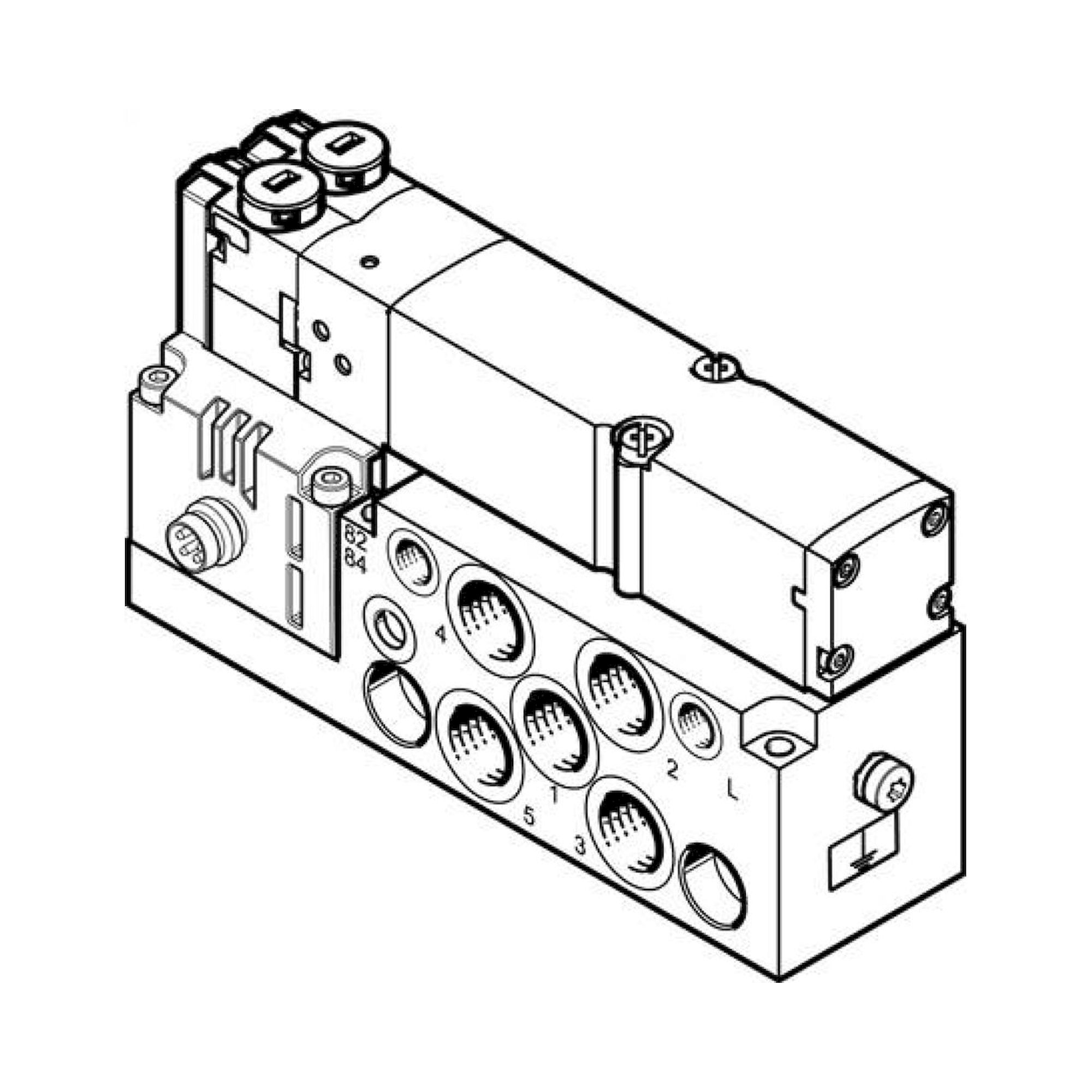 Festo VMPA2-M1H-B-G1/8-PI (537965) Solenoid Valve
